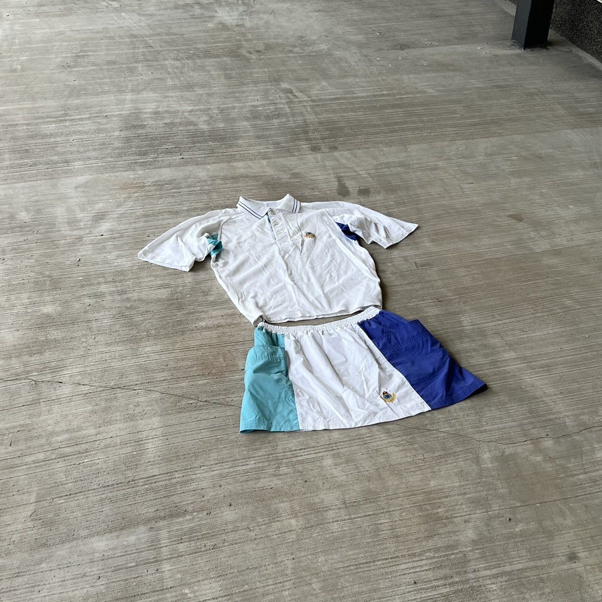 Bally × Vintage Bally Design Bent Kids Rare Vintage Suit T-Shirt Skirt Size M / US 6-8 / IT 42-44 - 2 Thumbnail
