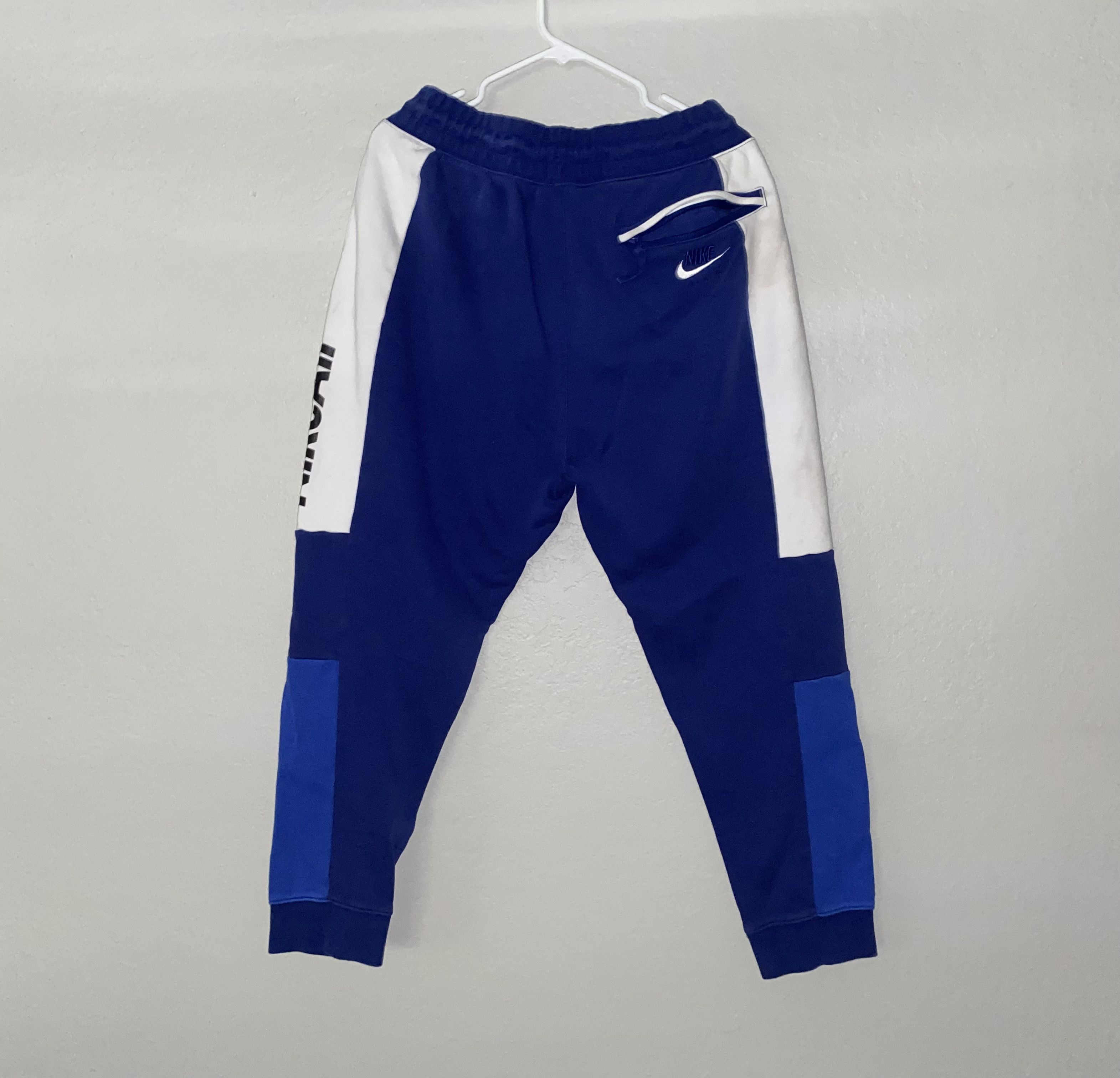 Nike Nike Air Sweatpants Sweat pants Blue white sz LARGE sports S Size US 34 / EU 50 - 7 Thumbnail