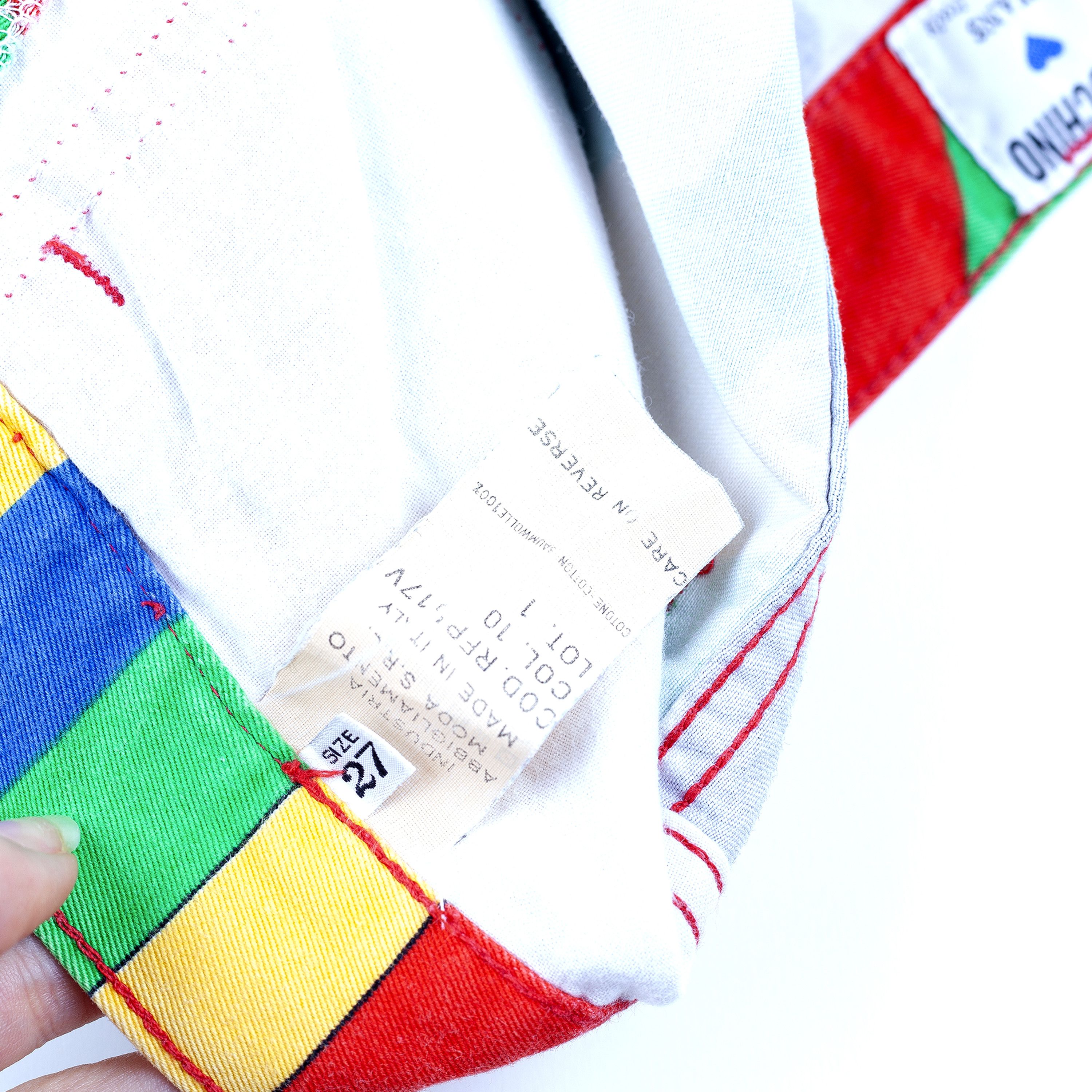 Love Moschino × Moschino Moschino Jeans Multicolor Cow Pants (S) Size 26" / US 2 / IT 38 - 5 Thumbnail