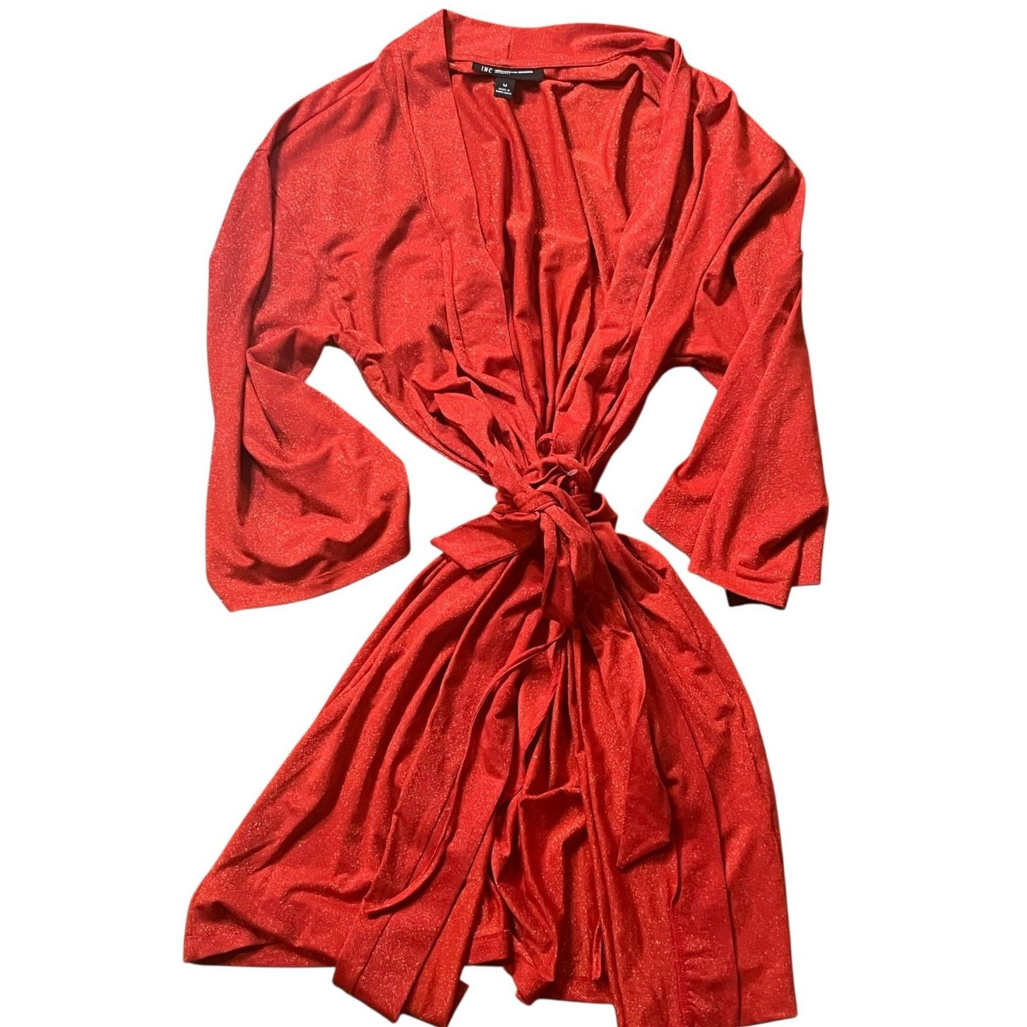 Sleeper I.N.C. Women's. Sparkle Robe ONLY Macy's Exclusive Size M Size ONE SIZE - 2 Thumbnail
