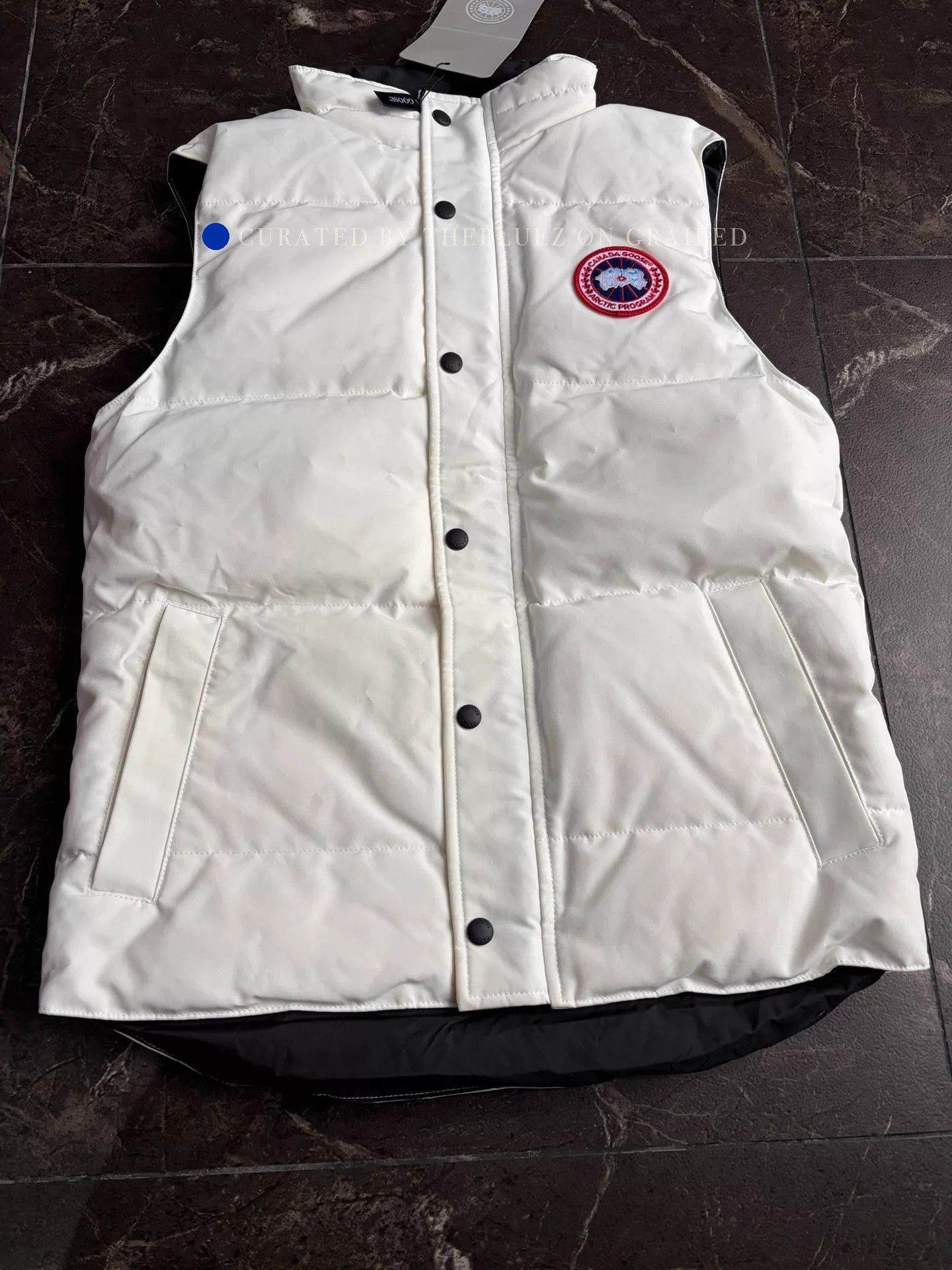Canada Goose Garson Down Vest in Arctic White Size US S / EU 44-46 / 1 - 1 Thumbnail