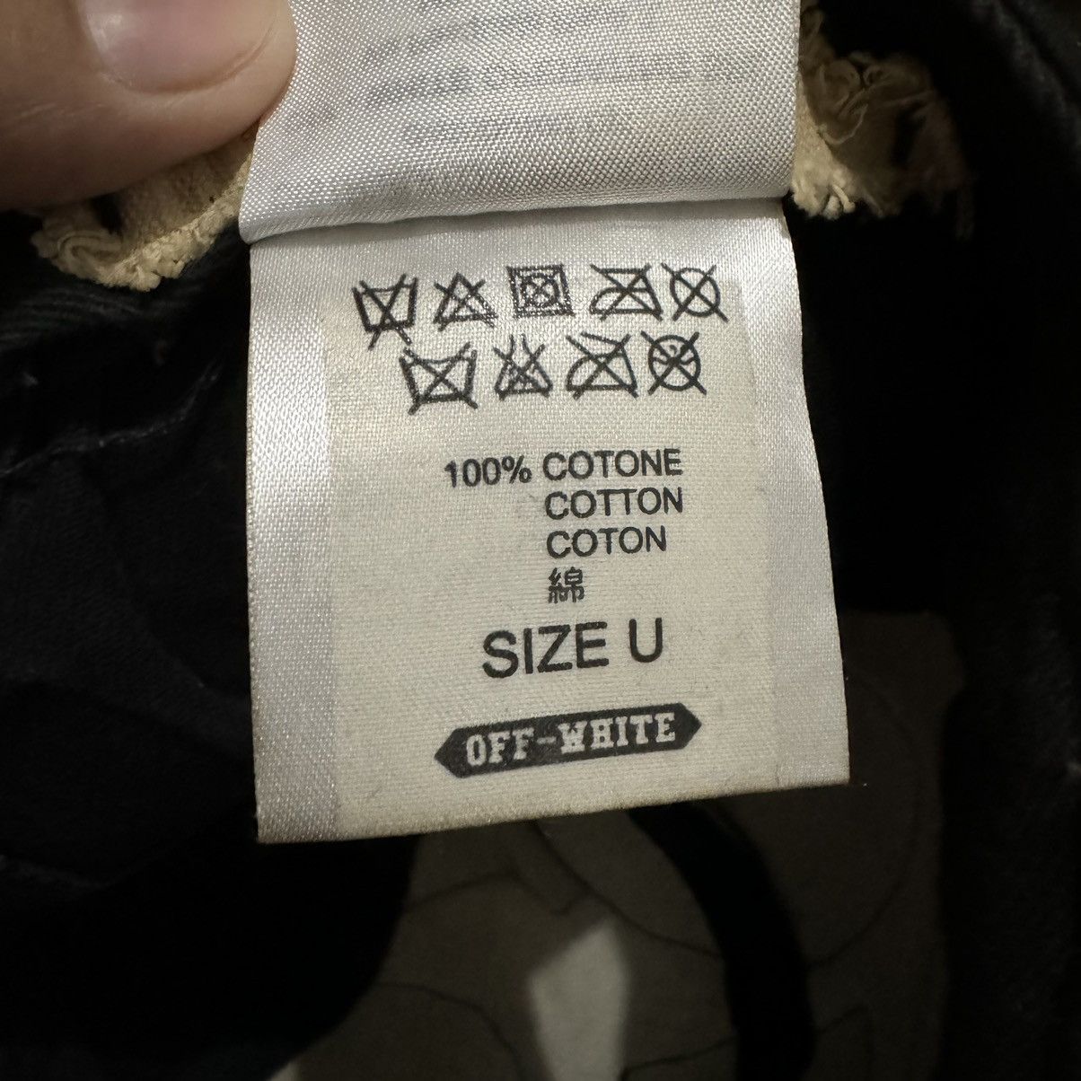 Off-White Off White Virgil Abloh Patch Caps Size ONE SIZE - 9 Thumbnail