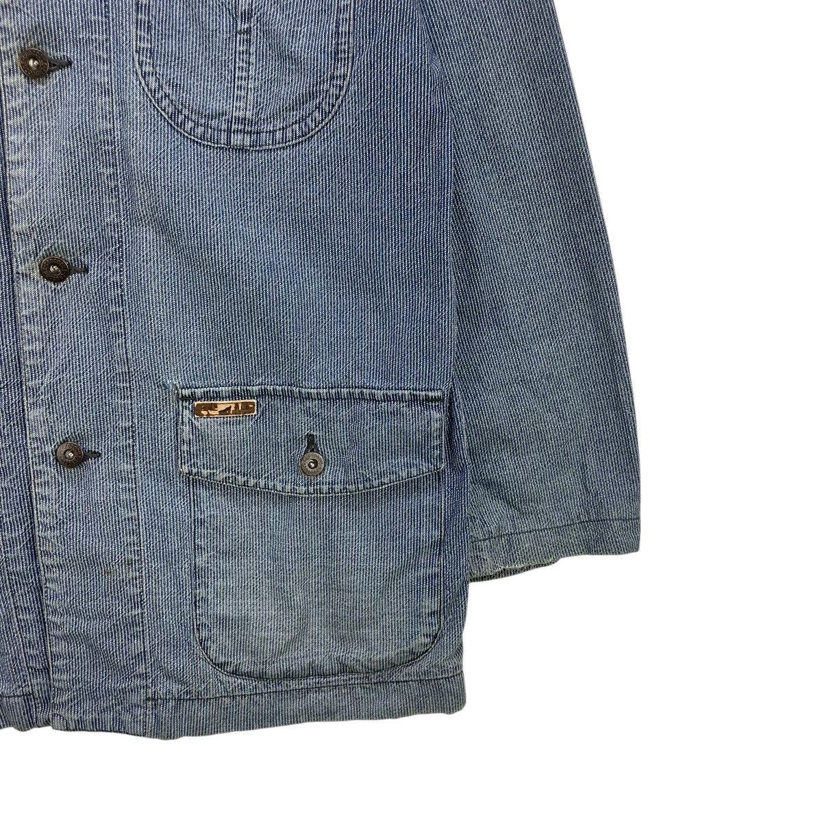 Lacoste × Vintage 💥Vintage Crocodile Workwear Jacket Size US L / EU 52-54 / 3 - 5 Thumbnail