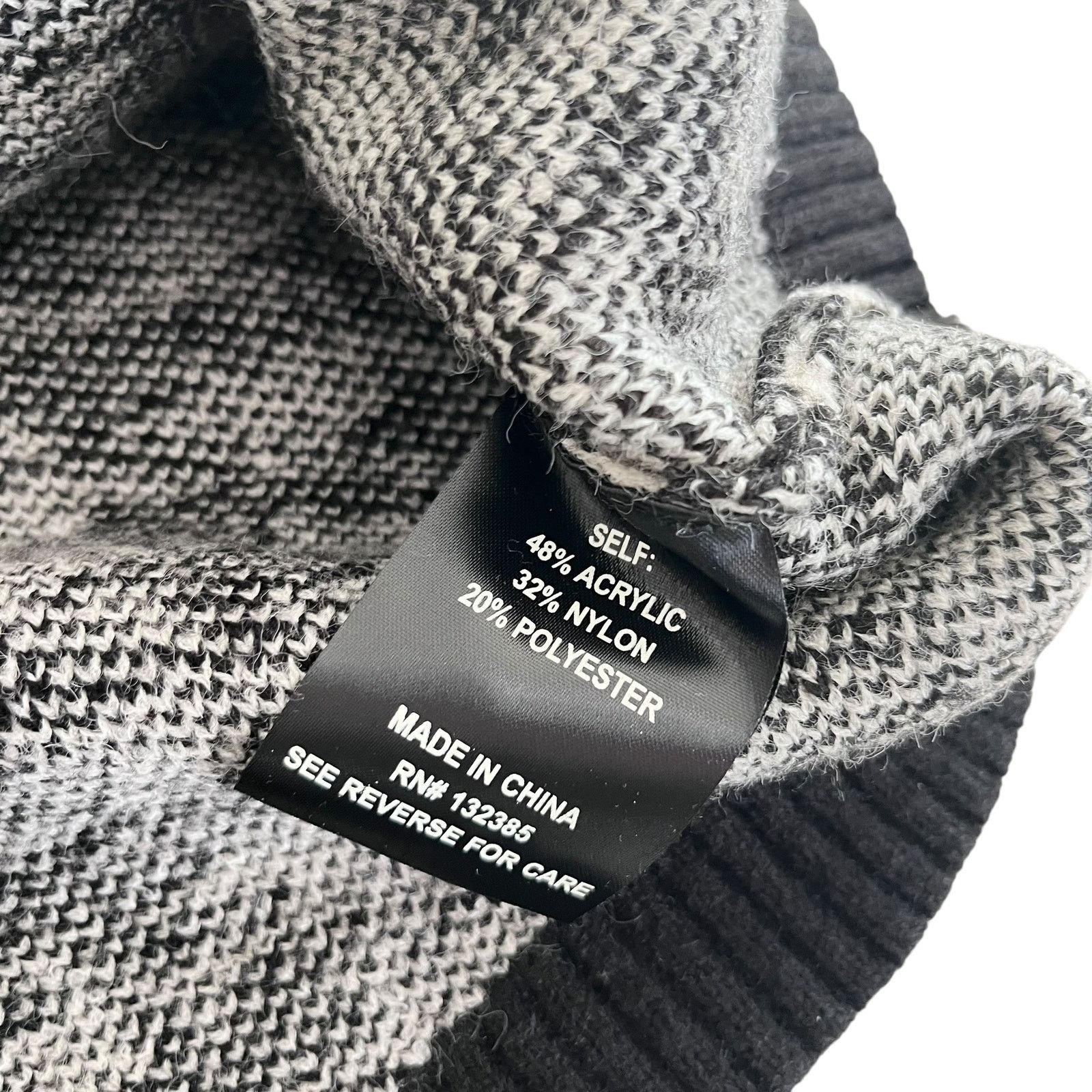 Other Stella + Lorenzo Black White Houndstooth Turtleneck Sweater Size S / US 4 / IT 40 - 7 Thumbnail