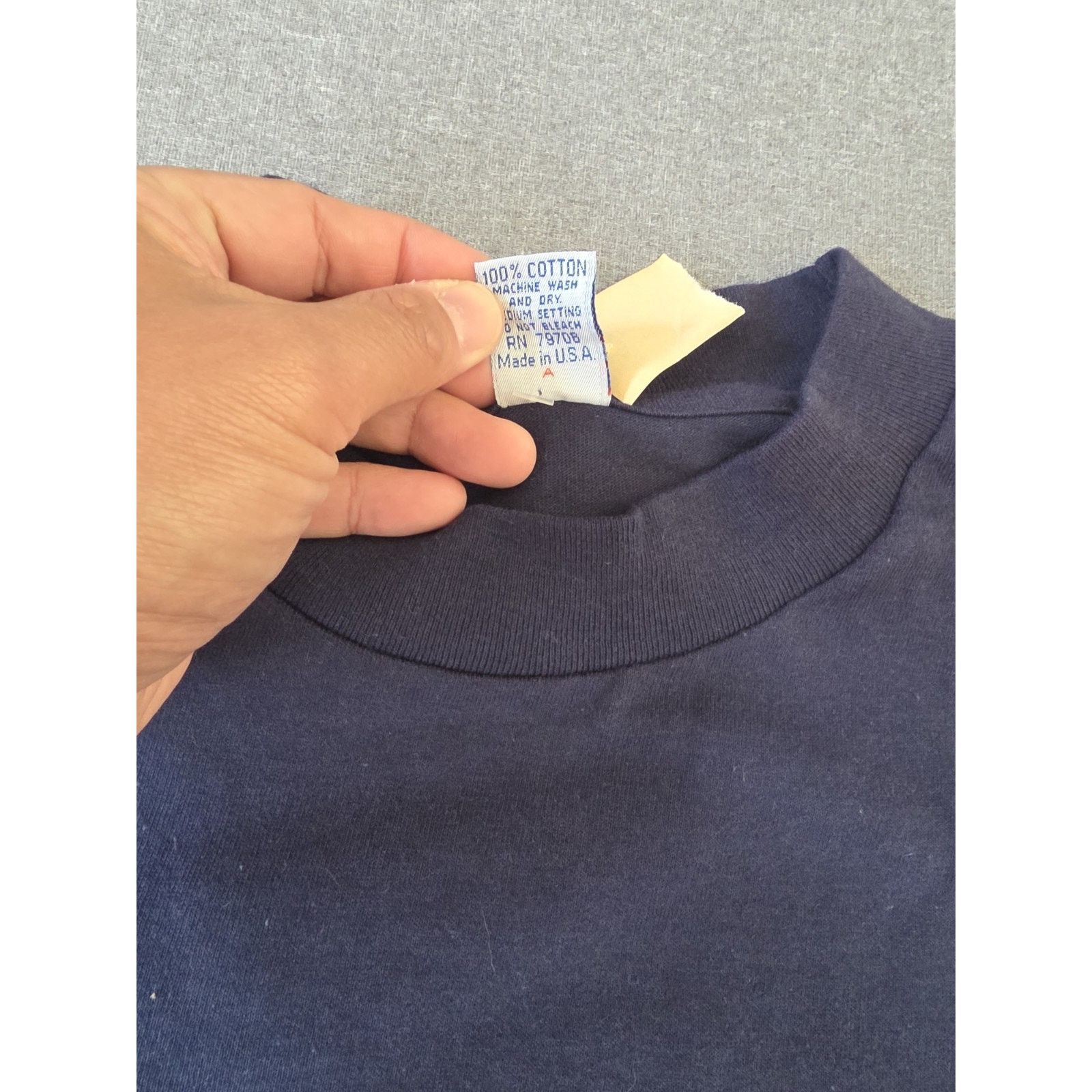 The Game Vintage Syracuse T-Shirt - Mens Size XL - Blue Short Sleeve Size US XL / EU 56 / 4 - 5 Thumbnail