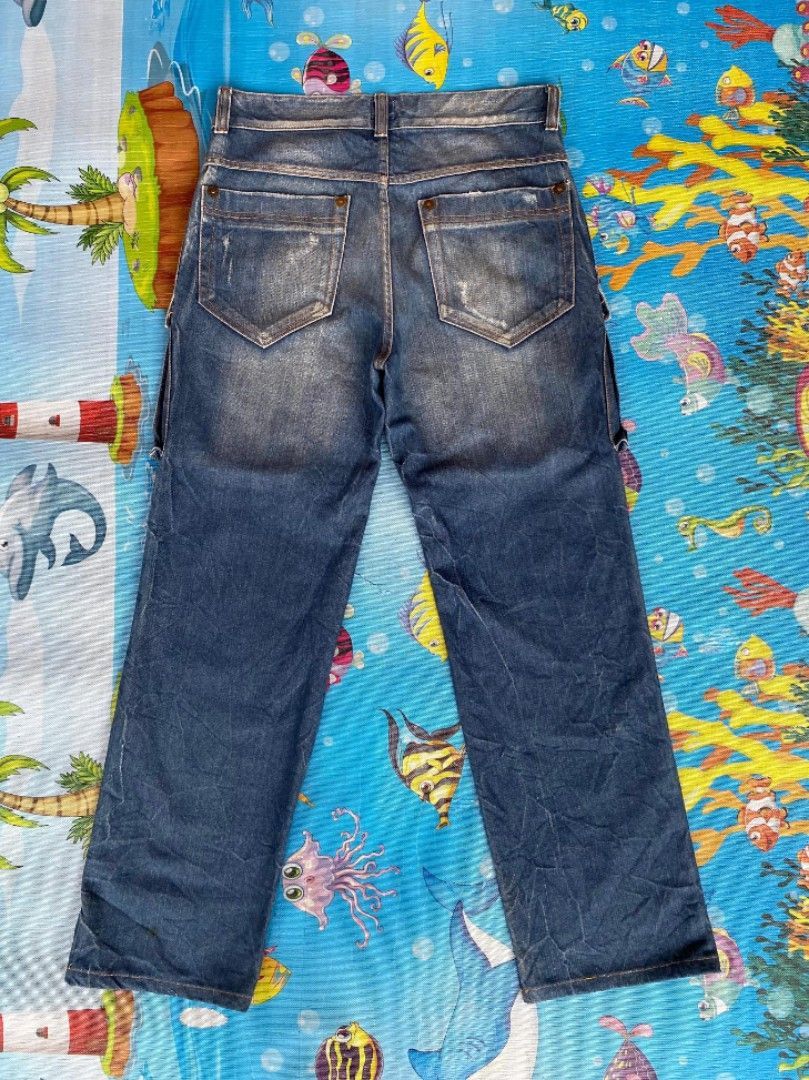 Japanese Brand × Number (N)ine Number nine y2k cargo jeans beautiful design Size US 30 / EU 46 - 2 Thumbnail