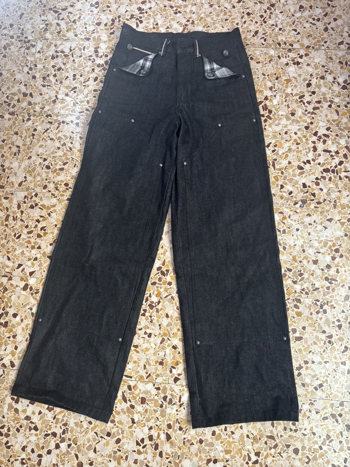 Other japanese raw selvedge denim x ditch.la Size US 28 / EU 44 - 1 Thumbnail
