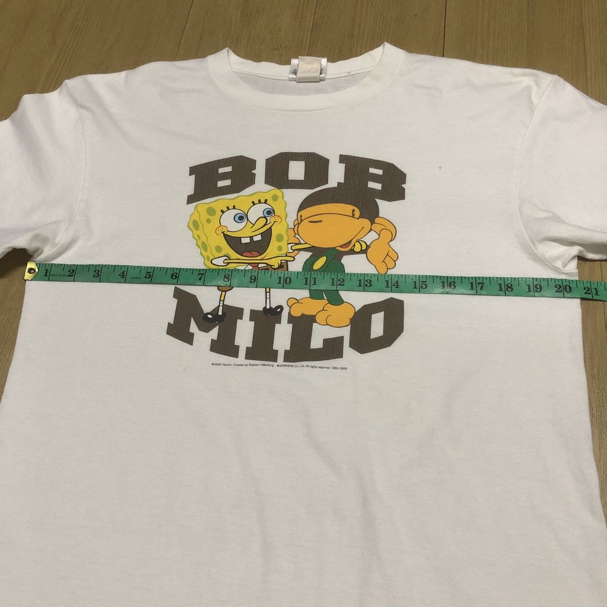 Bape × Nickelodeon Bape x SpongeBob SquarePants Bob Milo Tee Size US M / EU 48-50 / 2 - 12 Thumbnail