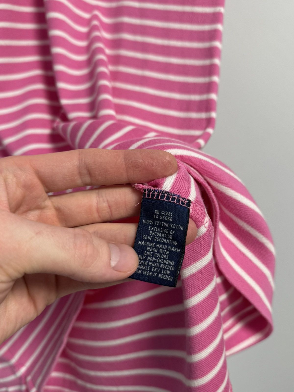 Ralph Lauren Ralph Lauren Striped Cotton Polo Dress Size L / US 10 / IT 46 - 11 Thumbnail