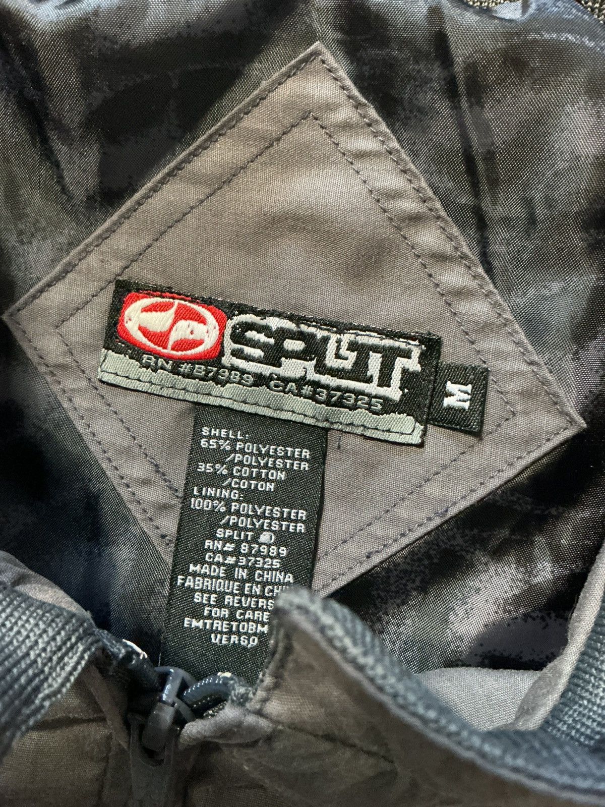 Split Vintage Y2K 2000s Split Skateboarding Iconic Racer Jacket Size US M / EU 48-50 / 2 - 6 Thumbnail