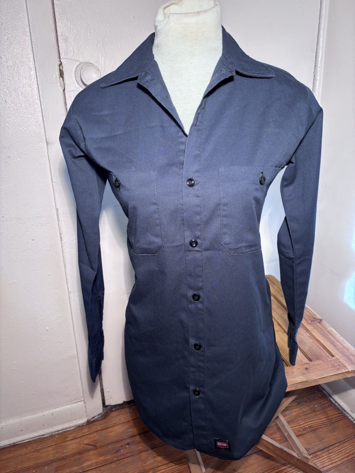Red Kap Red Kap Long Sleeve Wrinkle Resistant Cotton Work Shirt Size US S / EU 44-46 / 1 - 1 Thumbnail
