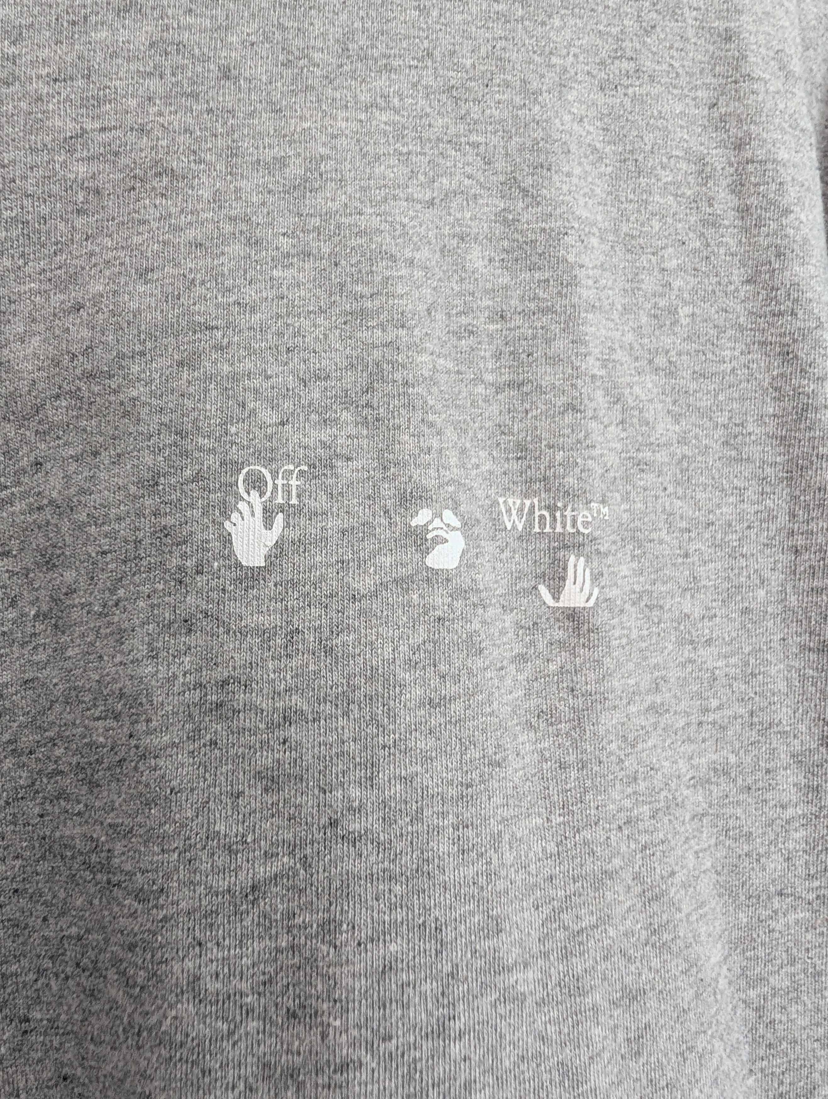 Off-White l/s Skate Tee with sewn arrow logo, L Size US L / EU 52-54 / 3 - 3 Thumbnail