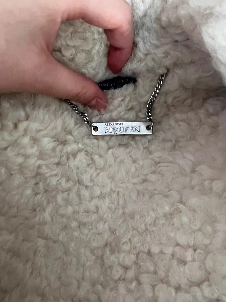 Alexander McQueen Alexander McQUEEN Lamb wool denim jacket 2504-Nextarrow Size XS / US 0-2 / IT 36-38 - 4 Thumbnail