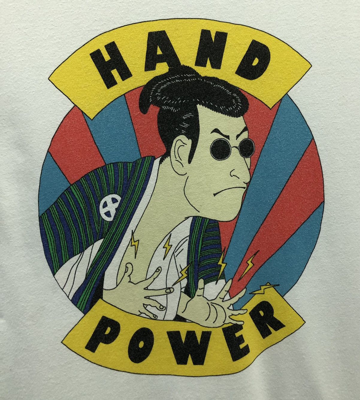 Vintage Vintage Store Graniph Hand Power There's No Trickery T-Shirt Size US L / EU 52-54 / 3 - 3 Thumbnail