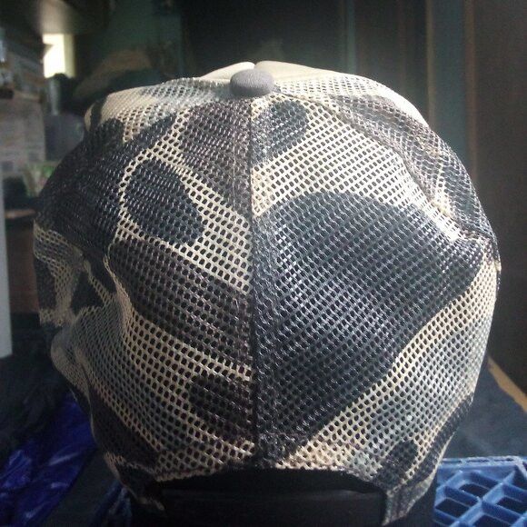 Other DS Vintage Brooks Oil & Auto Parts Camouflage Trucker Hat Size ONE SIZE - 5 Thumbnail