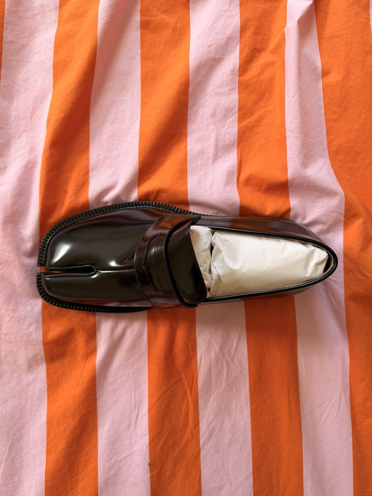 Maison Margiela Maison Margiela Tabi Leather Loafers Size US 9.5 / EU 42-43 - 4 Thumbnail