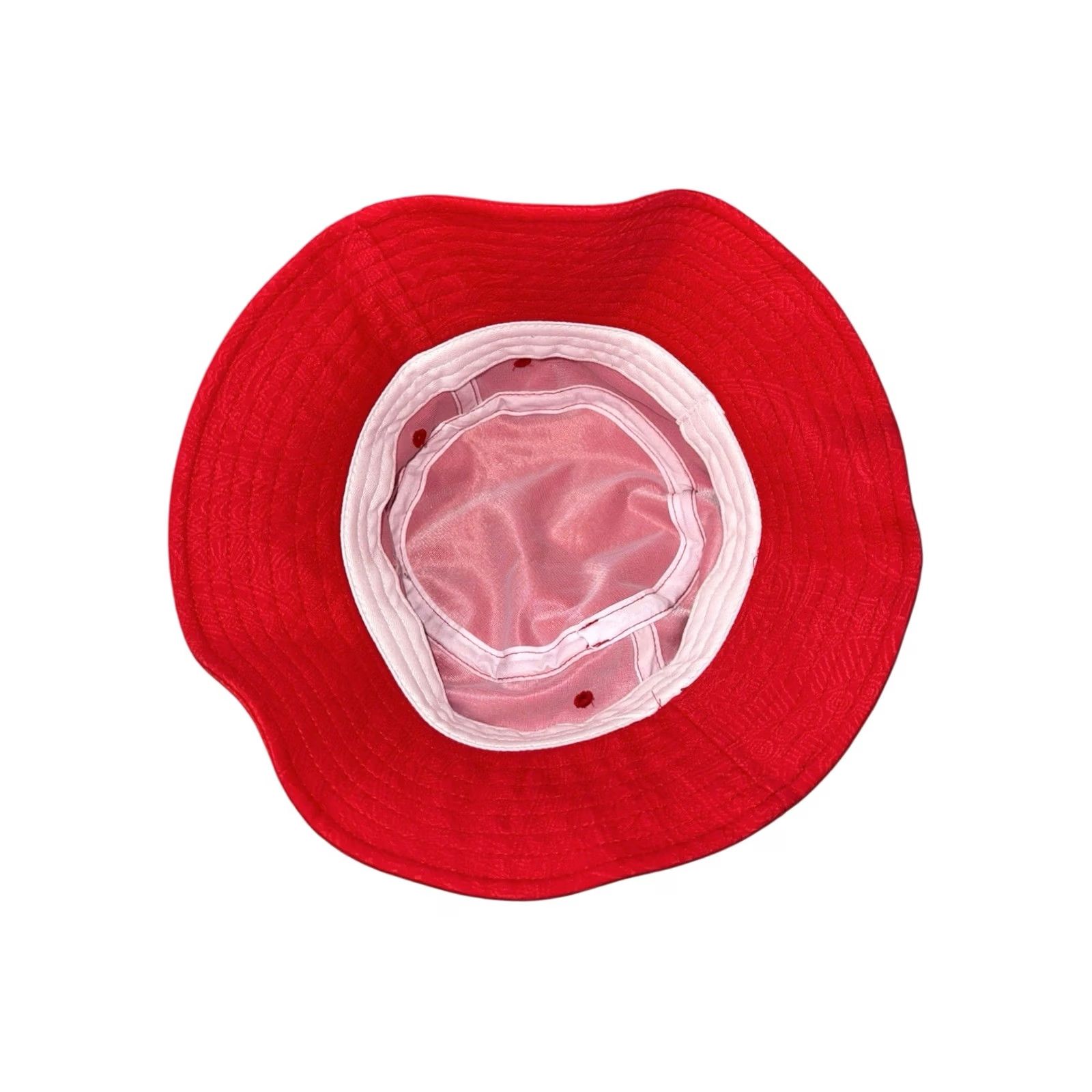 Vintage JMP The Label Bucket Hat Red Embroidered One Size Women Size ONE SIZE - 6 Thumbnail