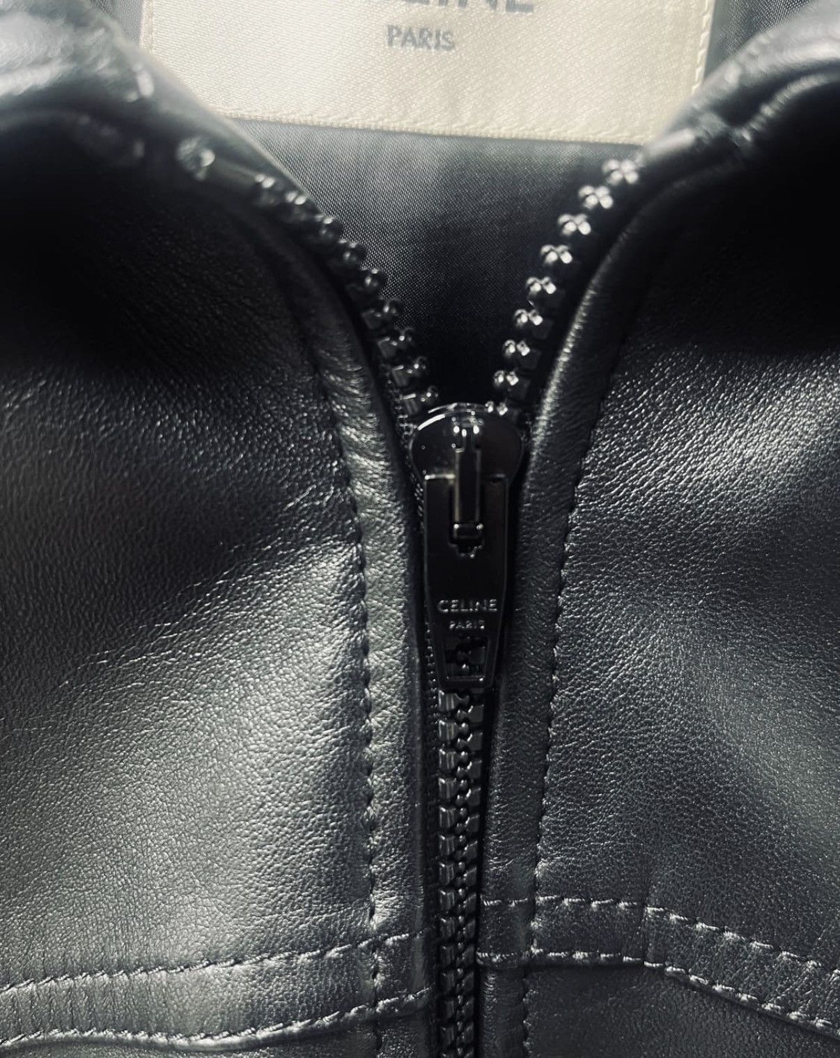 Celine Celine 19FW western lamb leather blouson jacket sz48 Size US M / EU 48-50 / 2 - 10 Thumbnail