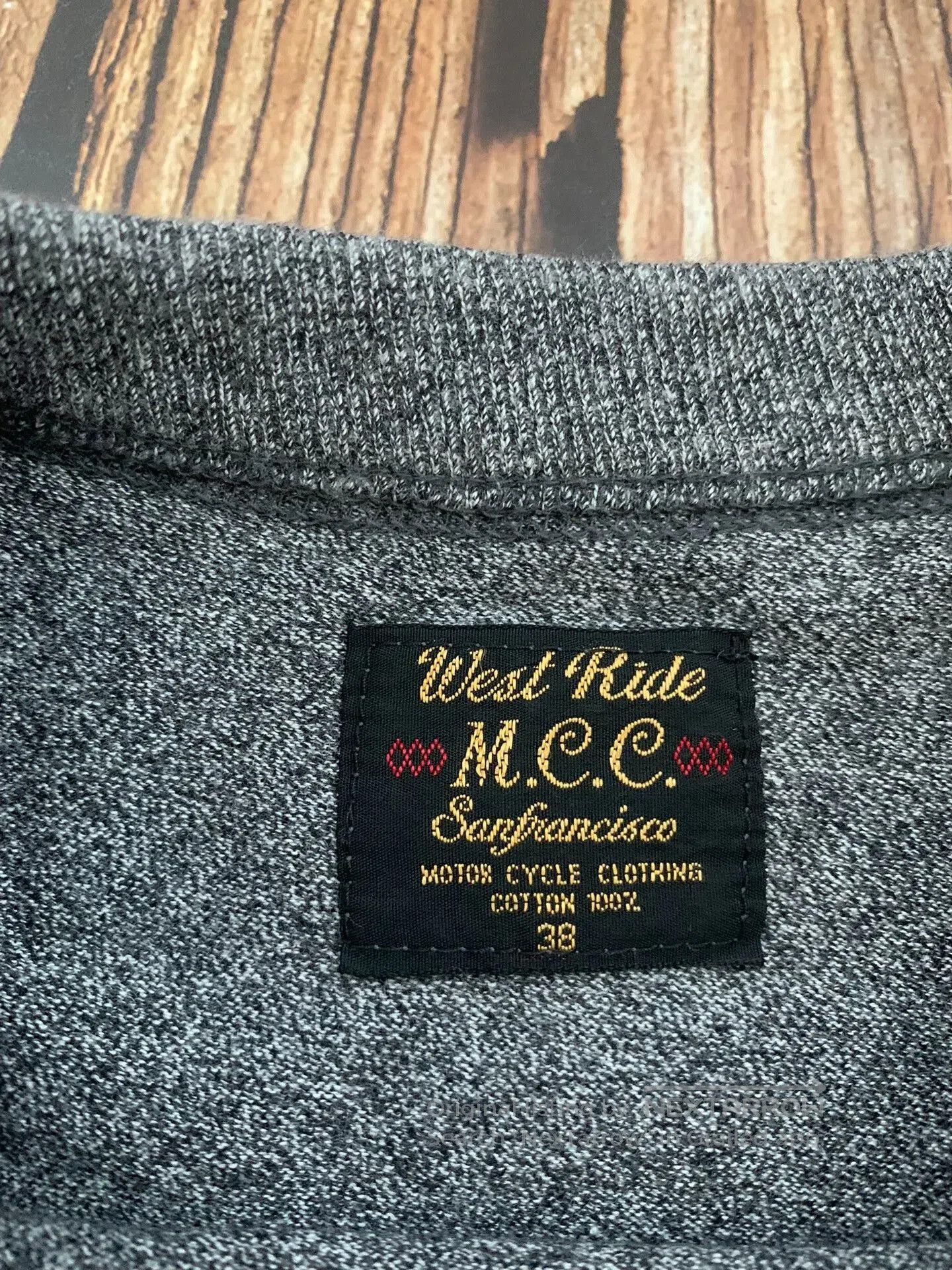 WEST RIDE gray graphic t. Size US M / EU 48-50 / 2 - 3 Thumbnail