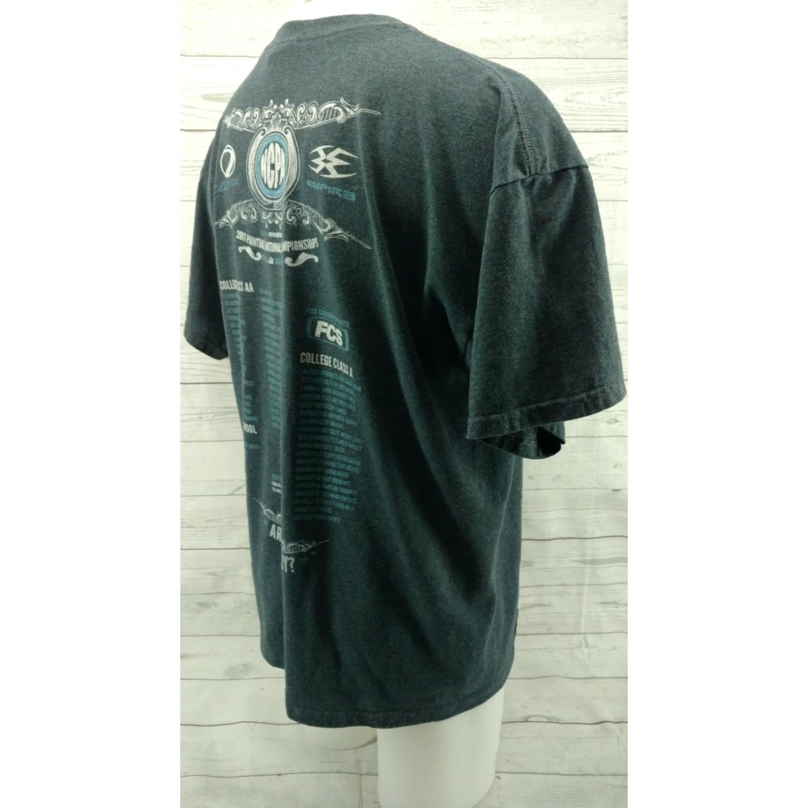 Vintage FCS NCPA 2011 Lakeland FL College Paintball Shirt Mens XL Blue Gray Shirt Mens XL Blue Gray College Paintball NCPA 2011 Lakeland FL Size US XL / EU 56 / 4 - 4 Thumbnail