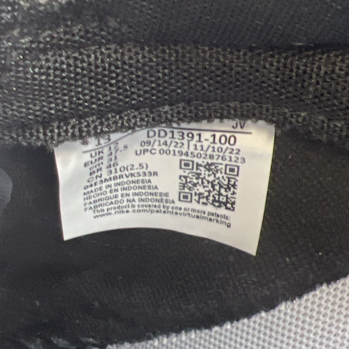 Nike Nike dunk low black white Size US 13 / EU 46 - 9 Thumbnail