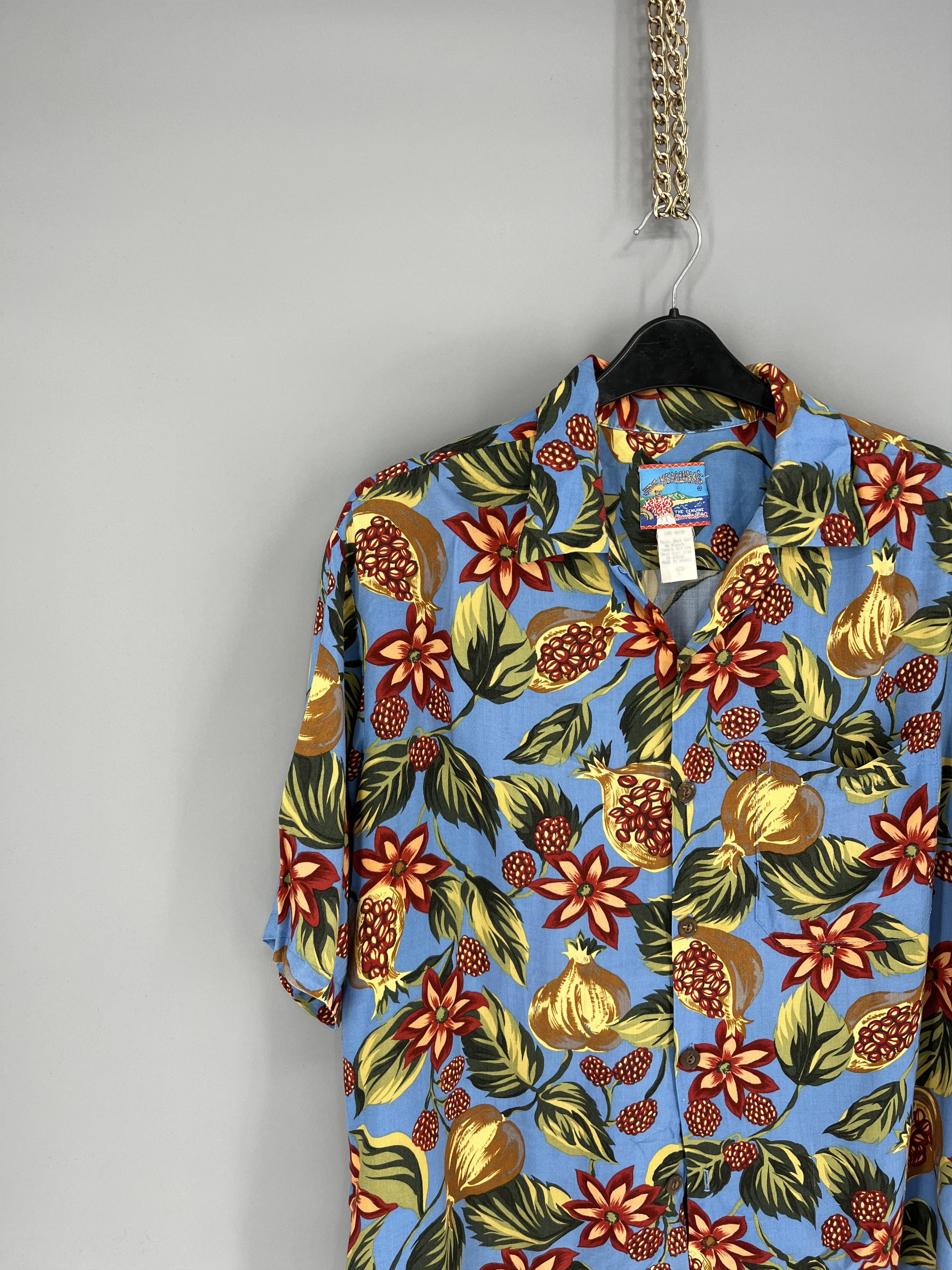 Other Mens Vintage Crazy Shirt BALI Indonesia Hawaiian Size L Size US L / EU 52-54 / 3 - 4 Thumbnail
