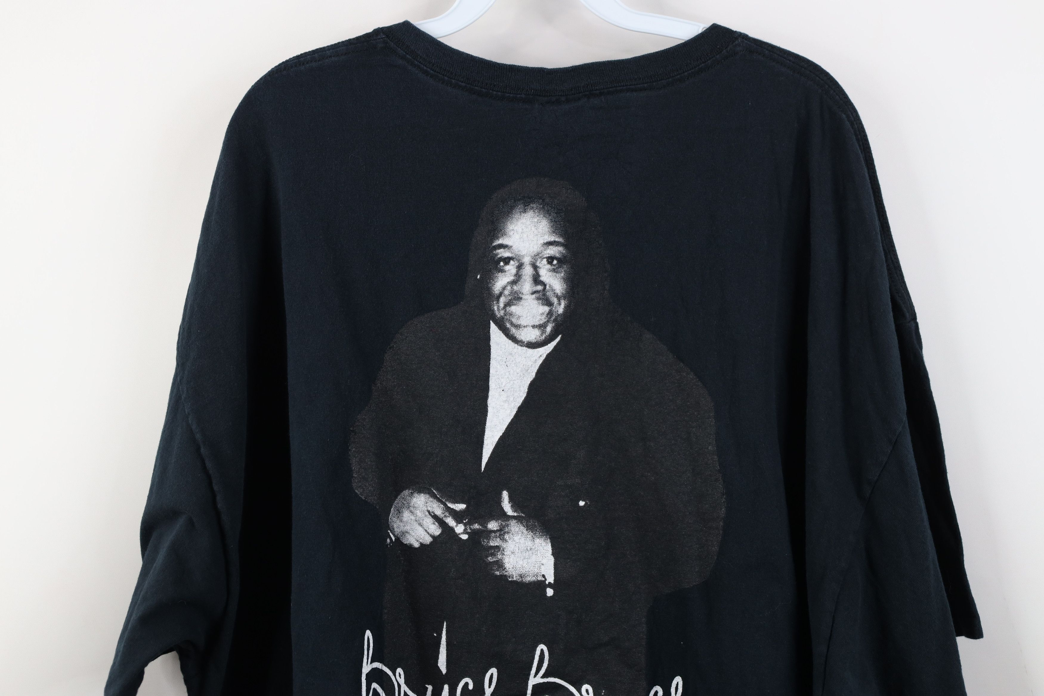 Vintage Vintage Y2K I Don't Do Stupid Well Bruce Bruce Up T-Shirt Size US XXL / EU 58 / 5 - 16 Thumbnail