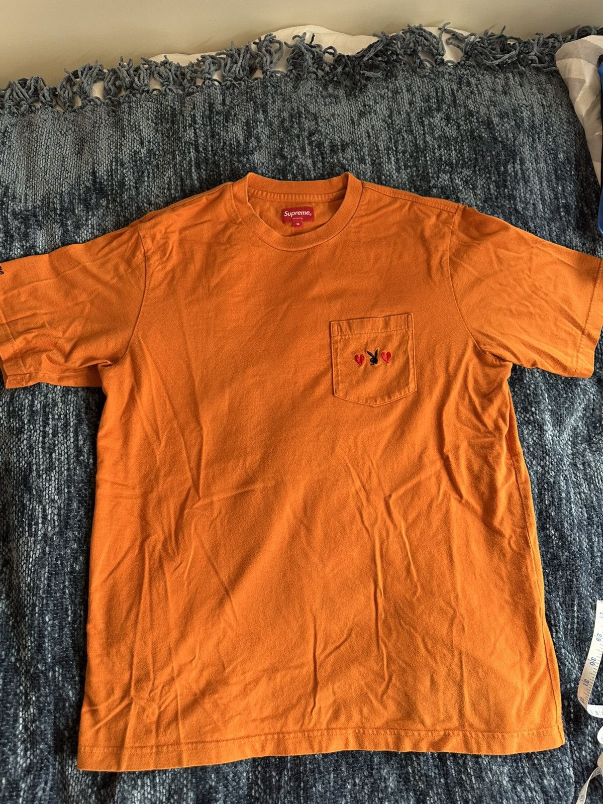 Supreme Supreme Playboy Pocket Tee (FW18) Size US M / EU 48-50 / 2 - 1 Thumbnail