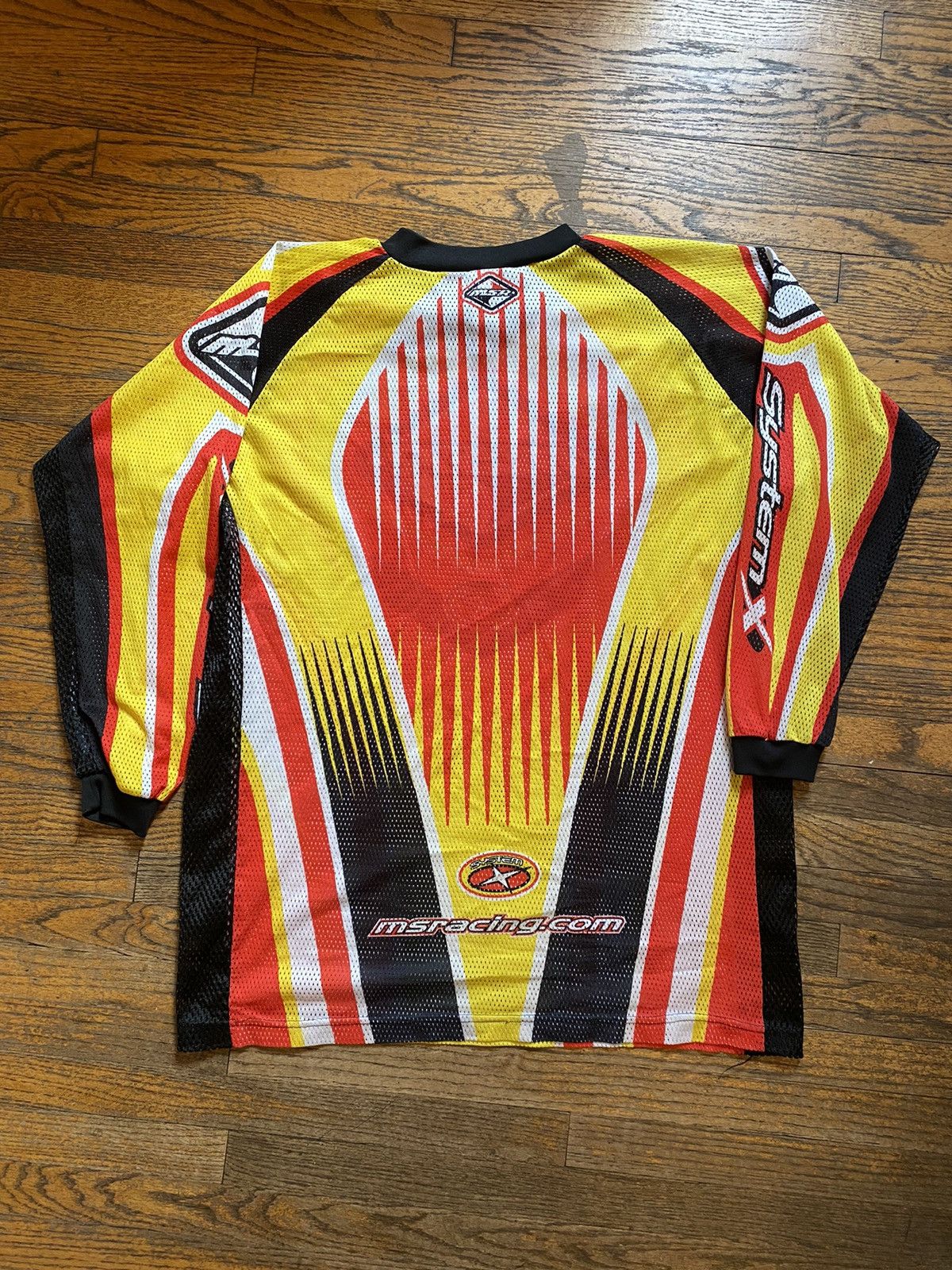Fox Racing × Vintage VINTAGE MSR Mesh Long Sleeve Jersey Size US L / EU 52-54 / 3 - 2 Thumbnail