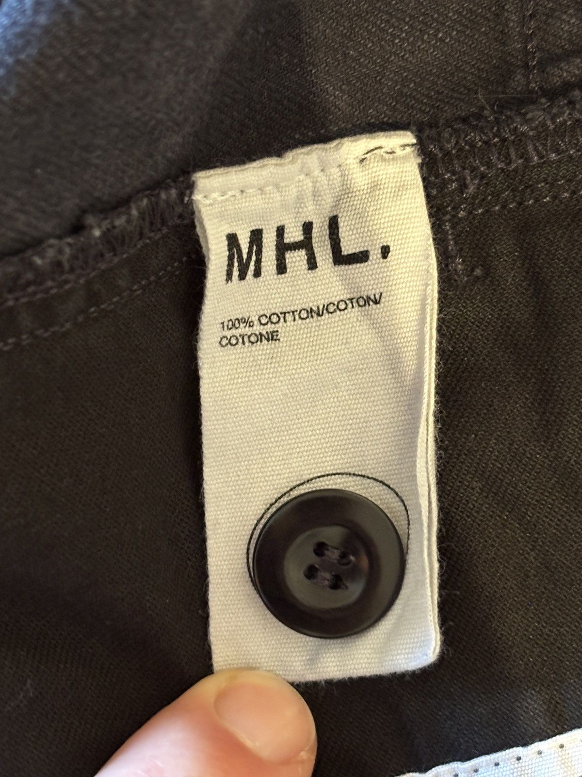 Margaret Howell MHL Tapered pants, ink, Large Size US 34 / EU 50 - 5 Thumbnail