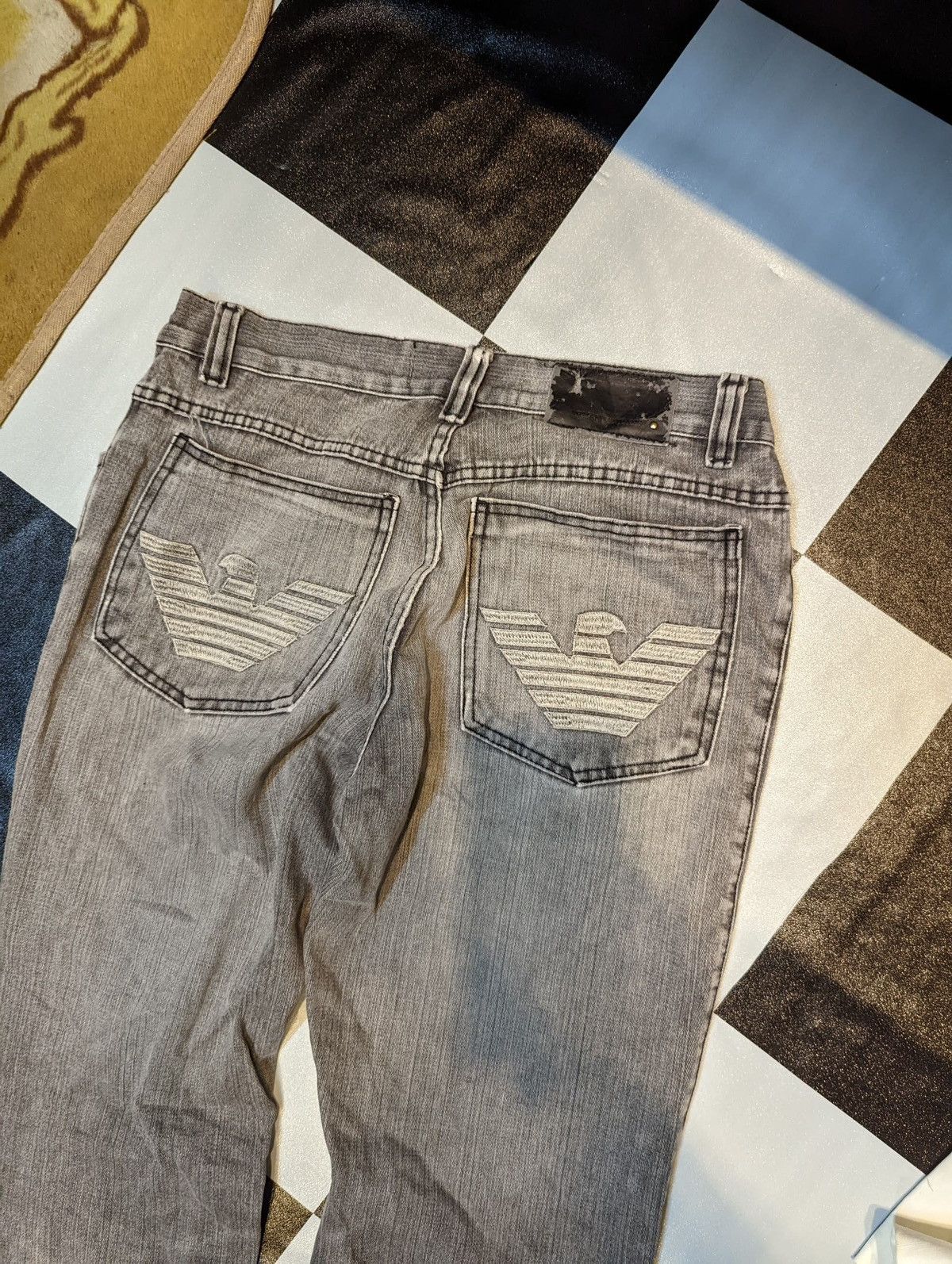 Armani Armani Jeans Destress Size US 33 - 4 Thumbnail