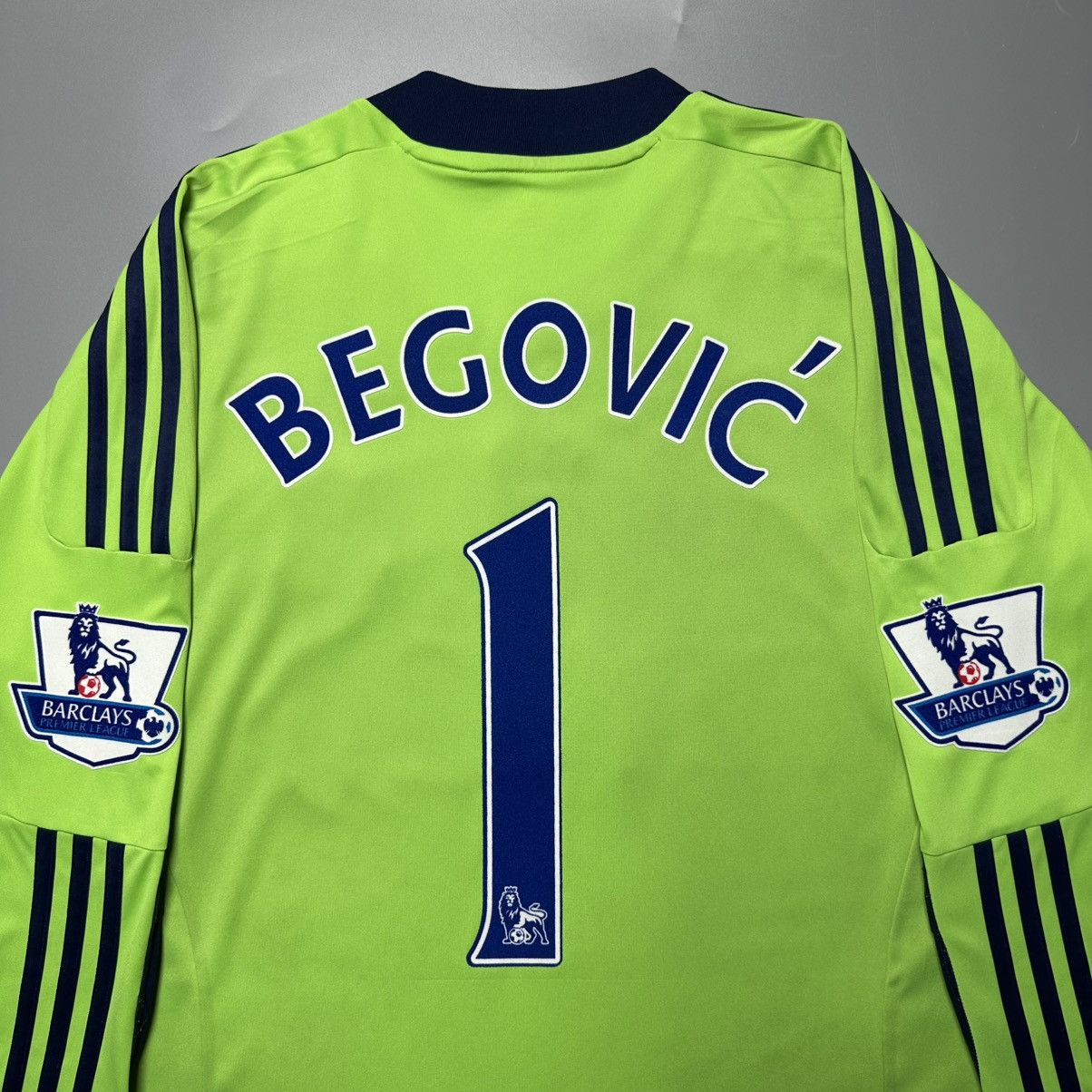 Vintage STOKE CITY ADIDAS 2011/2012 FOOTBALL GK JERSEY #1 BEGOVIC Size US L / EU 52-54 / 3 - 11 Thumbnail