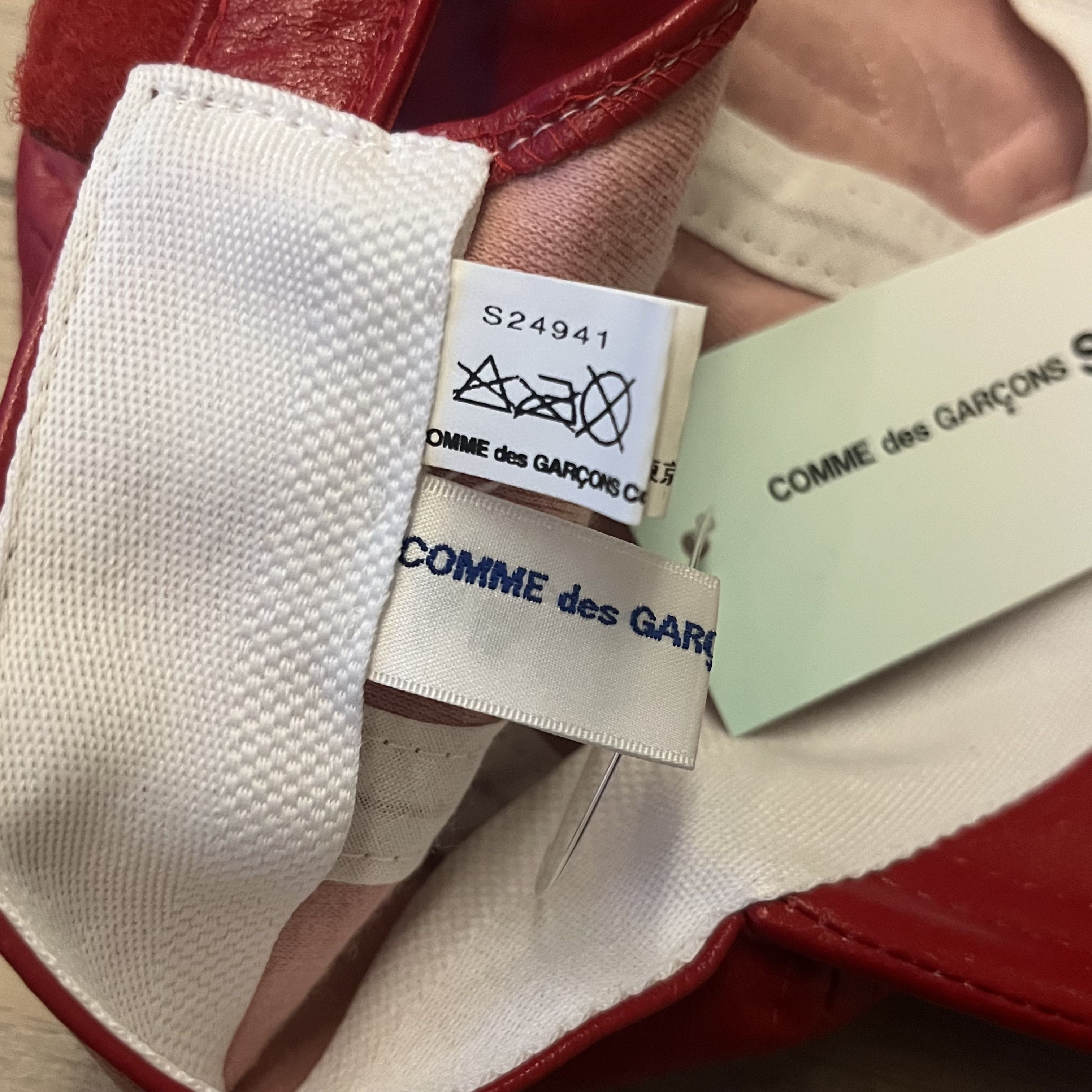 Comme des Garcons × Comme des Garcons SHIRT Faux Leather Cap Size ONE SIZE - 7 Thumbnail