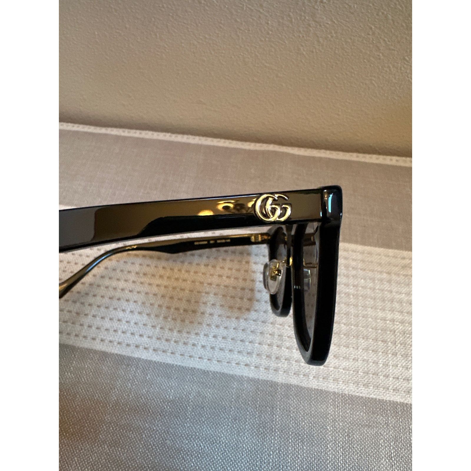 Gucci Gucci GG1000SK Black logo Square Sunglasses NEW! Size ONE SIZE - 4 Thumbnail