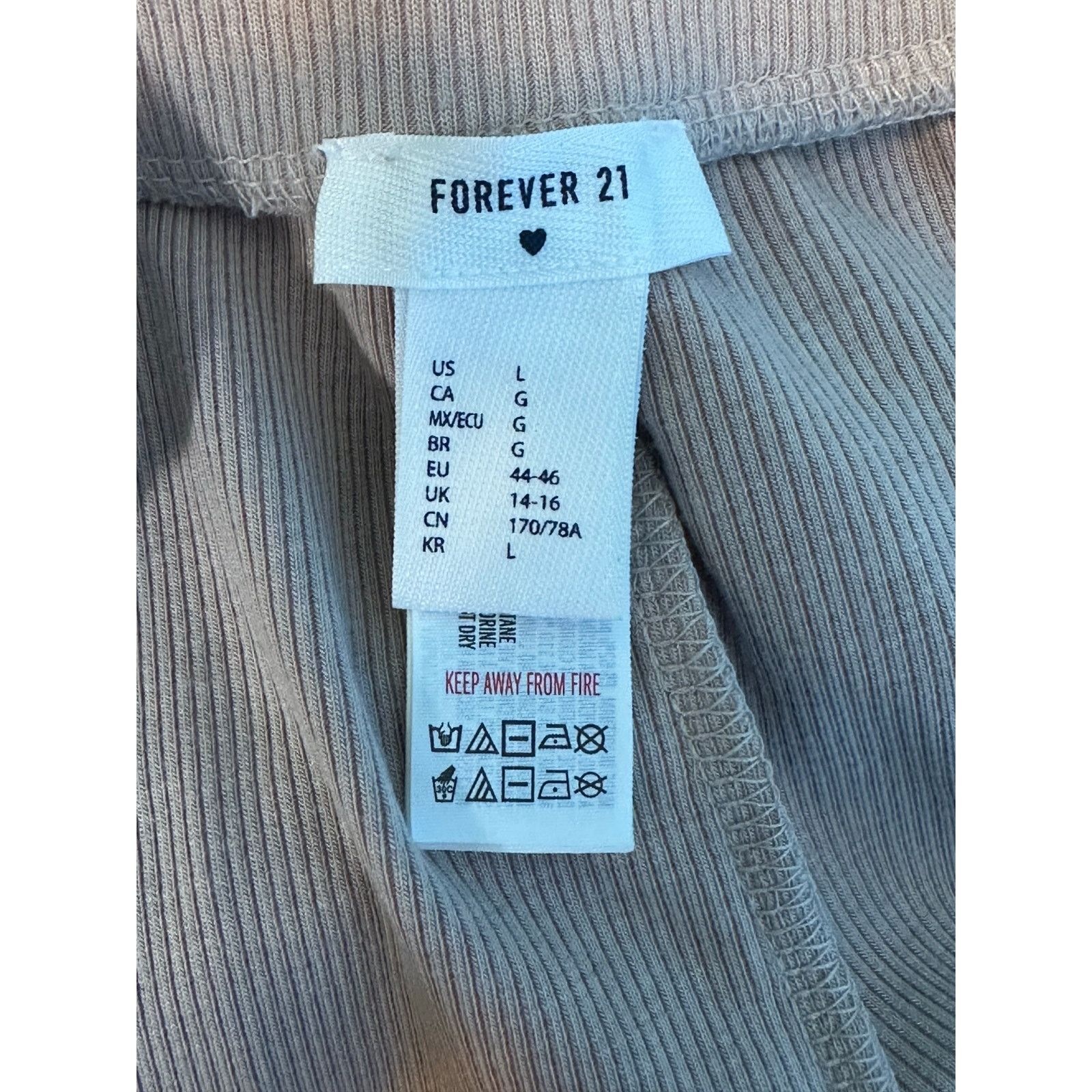Forever 21 Forever 21 wide legs pull on knit sweat pants size large Size 32" / US 10 / IT 46 - 3 Thumbnail