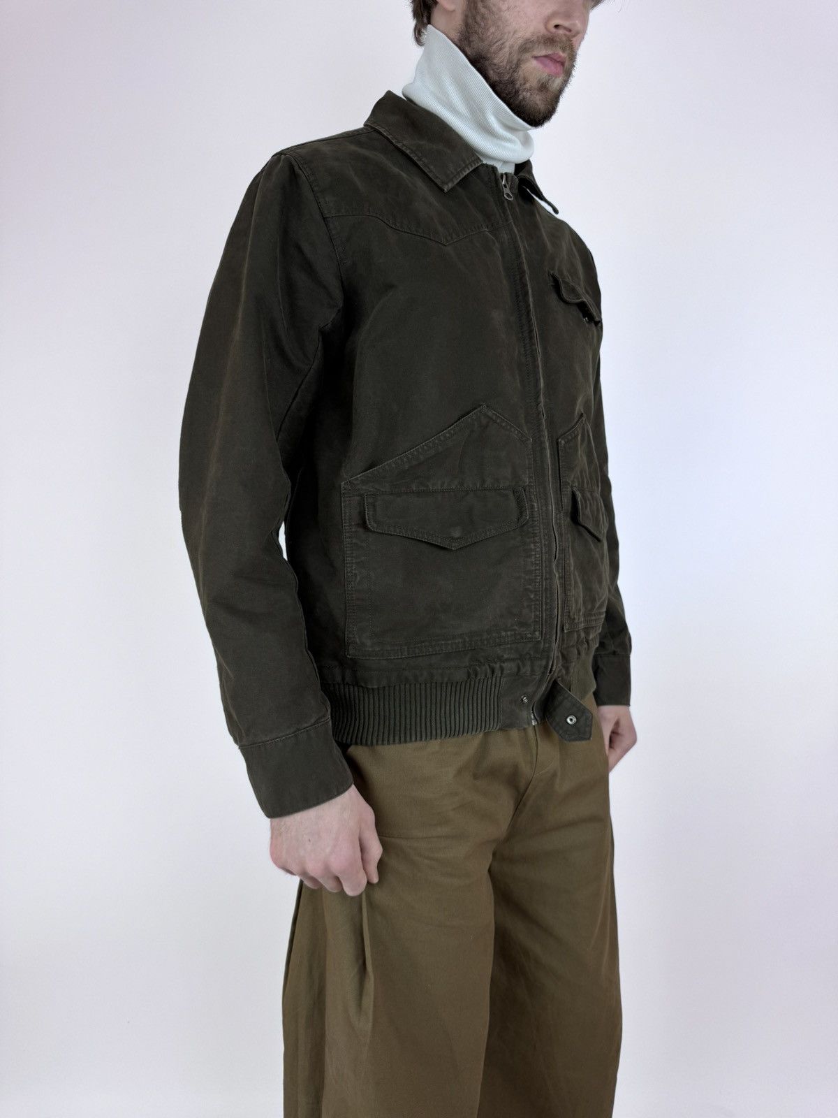 French Connection French Connection WORK Jacket London England Faded Workwear Size US XL / EU 56 / 4 - 4 Thumbnail