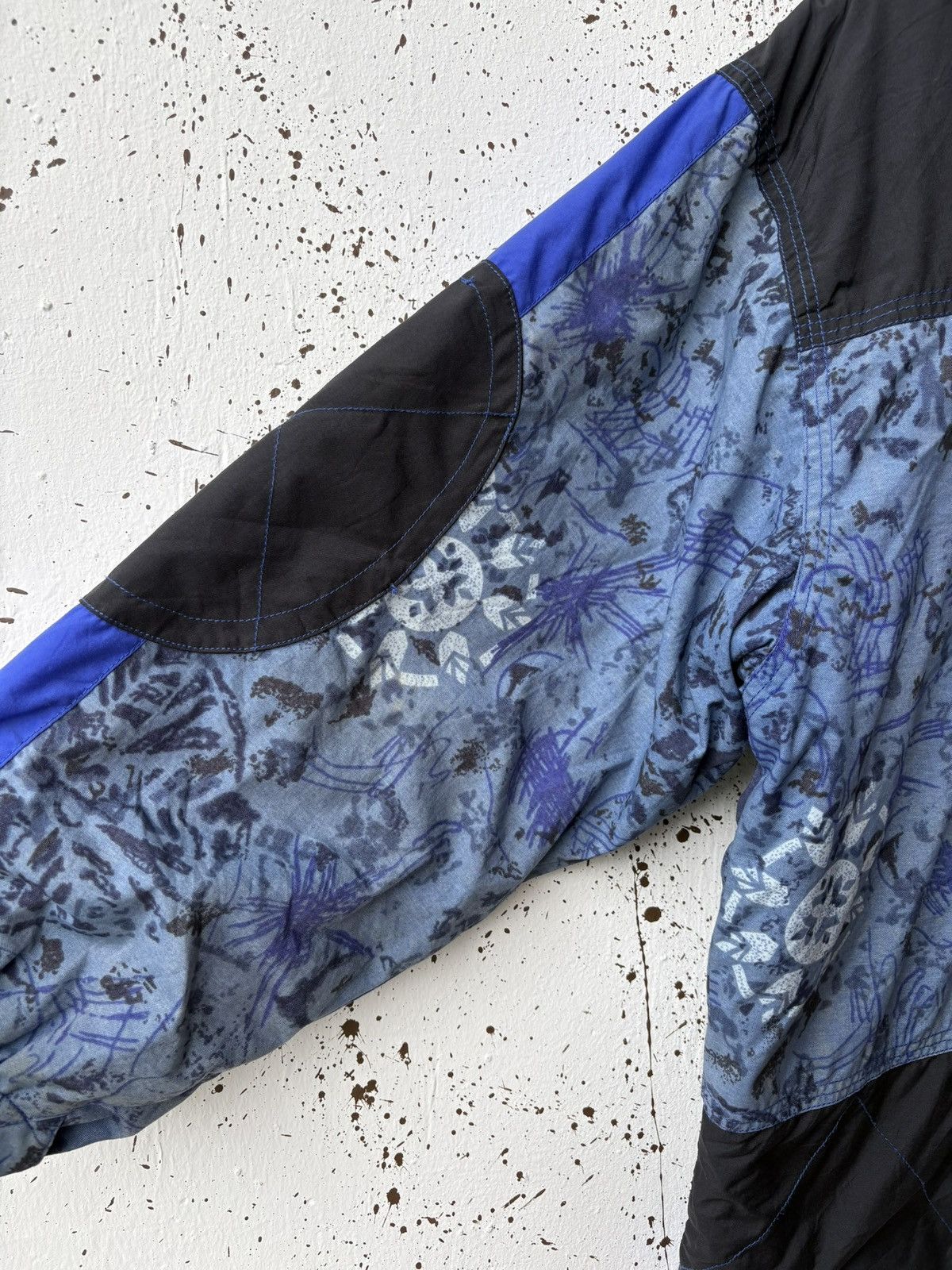 Japanese Brand Vintage La beunbe Graphic Motif Pattern Ski Jacket Size US L / EU 52-54 / 3 - 18 Thumbnail