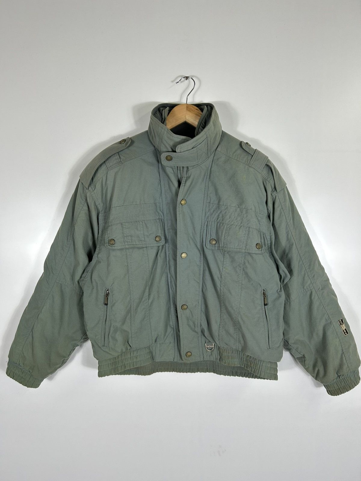 Ellesse × Vintage ⚡️Vintage Ellese Zipper Ski Bomber Jacket Size US M / EU 48-50 / 2 - 1 Thumbnail