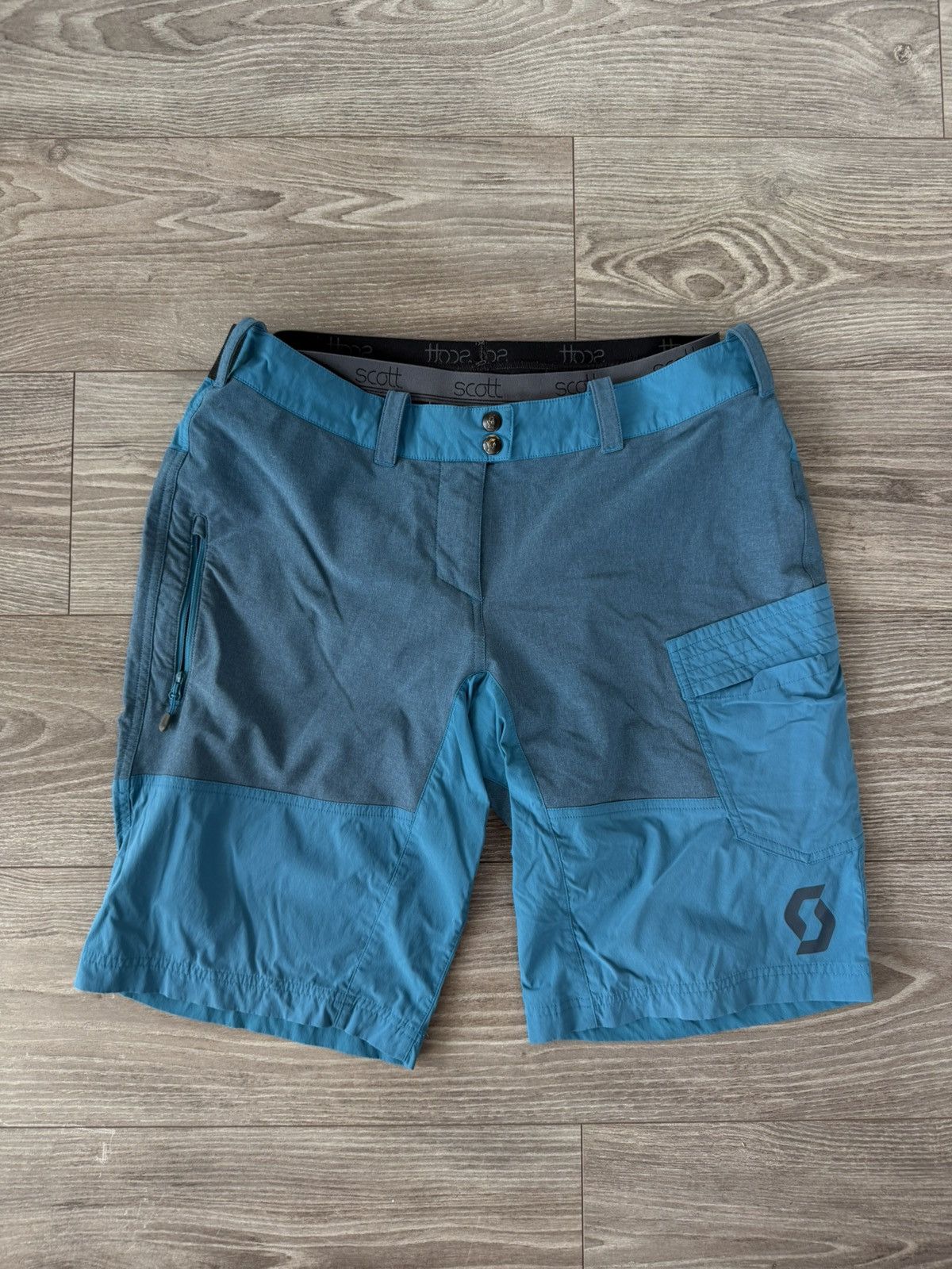 Schott Scott Gorpcore Light Summer Bike 2 in 1 Pillow Vibe Shorts Size US 33 - 1 Thumbnail
