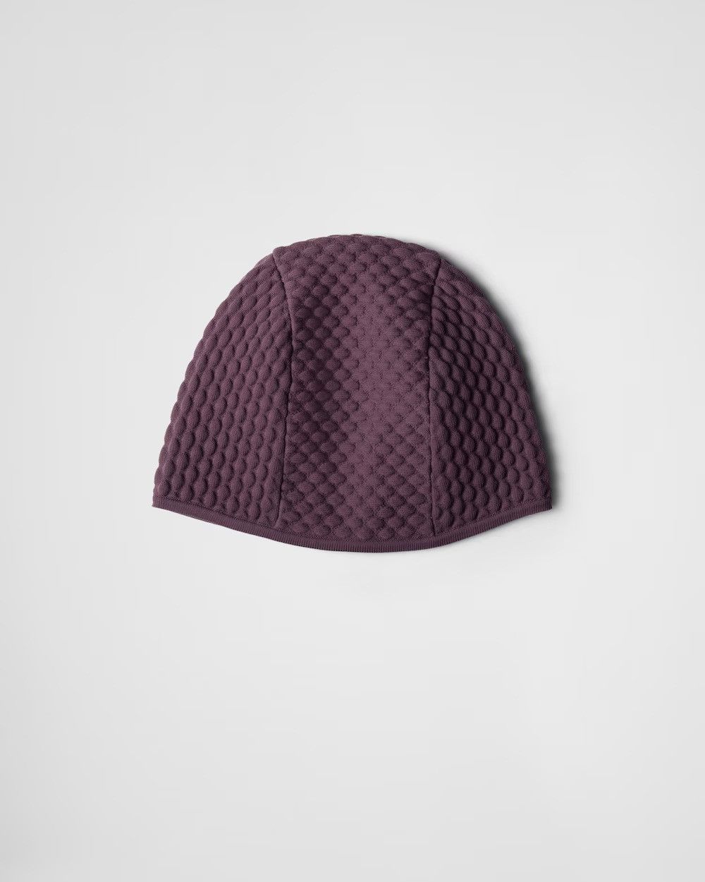 Prada o1B3y1r0226 Size: M / Re-Nylon Knit Hat / Cap in Purple Size ONE SIZE - 1 Preview