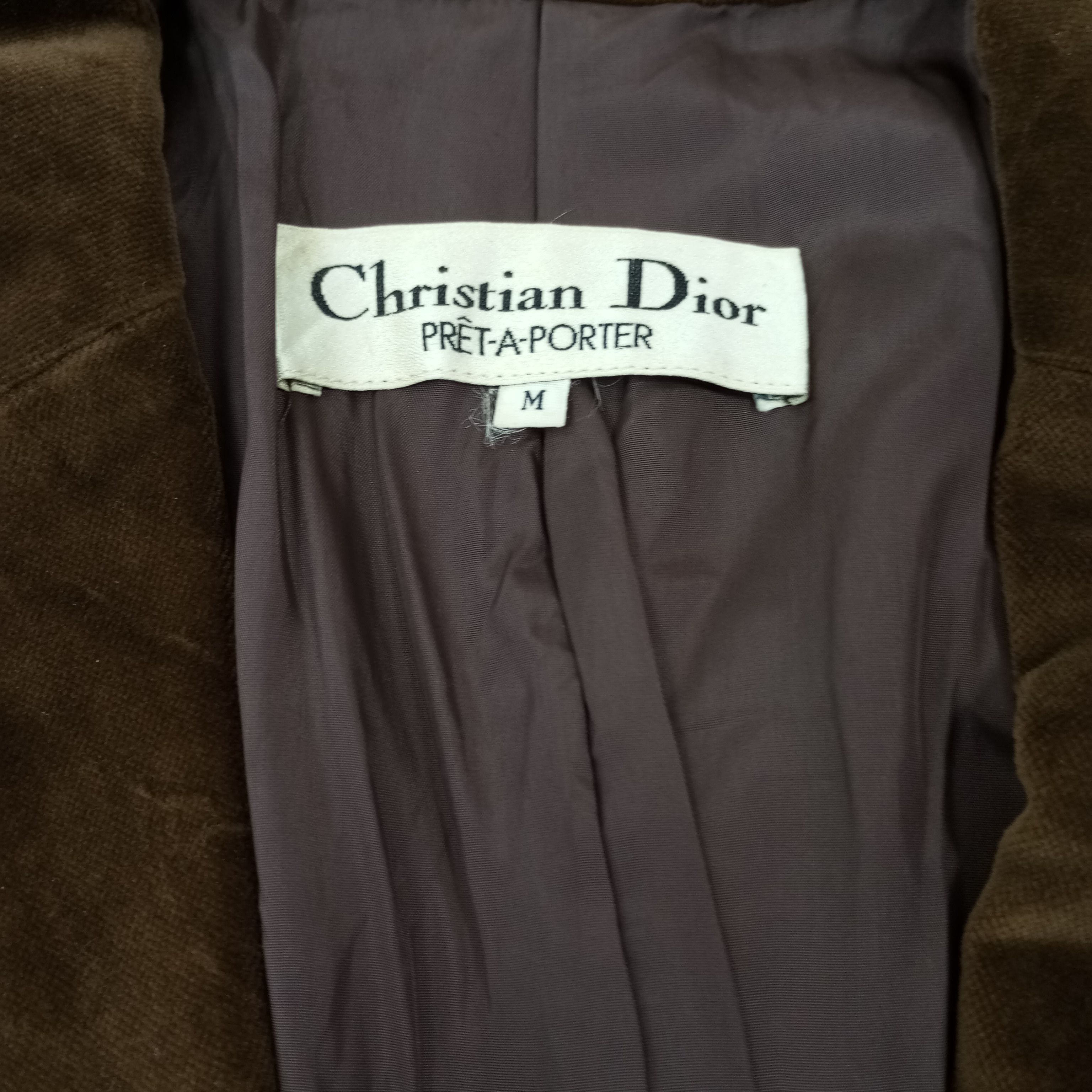 Christian Dior Monsieur Christian Dior Designer Fashion Brand Custom Blazer c234n3 Size S / US 4 / IT 40 - 5 Thumbnail