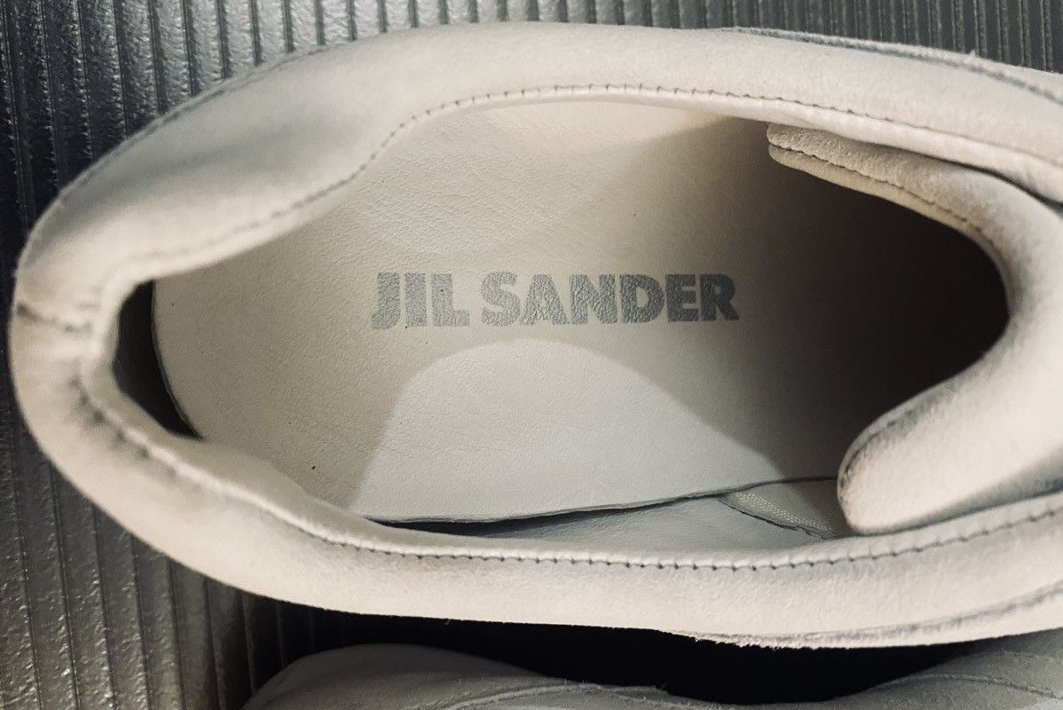Jil Sander Jil Sander x RAF SIMONS cement suede sneakers 44 NEW Size US 11 / EU 44 - 2 Thumbnail