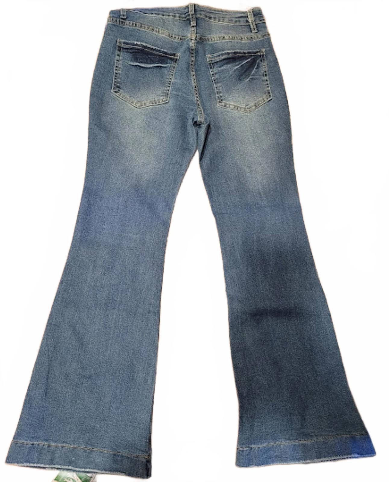 Unknown London Groovy Women's Boot Cut Jeans - New With Tags! Size 32" / US 10 / IT 46 - 2 Thumbnail