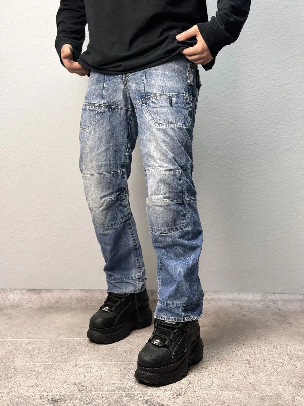 G-Star VTG Yohji Yamamoto Junya Watanabe Style Bondage Cargo Pants Size US 30 / EU 46 - 5 Thumbnail