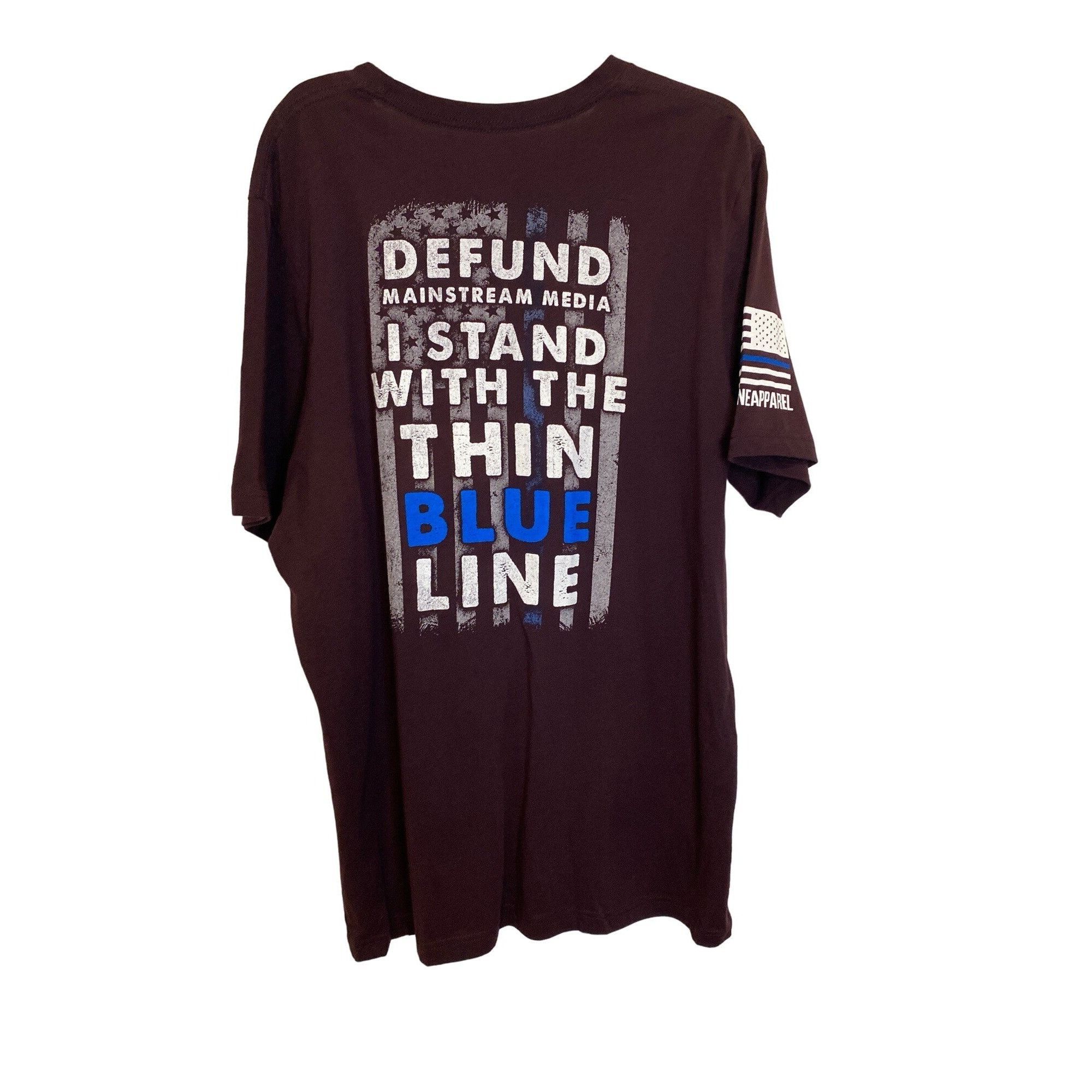 Other NINELINE APPAREL AMERICAN COP MEN'S SHORT SLEEVE TEE SHIRT S Size US XXL / EU 58 / 5 - 2 Thumbnail