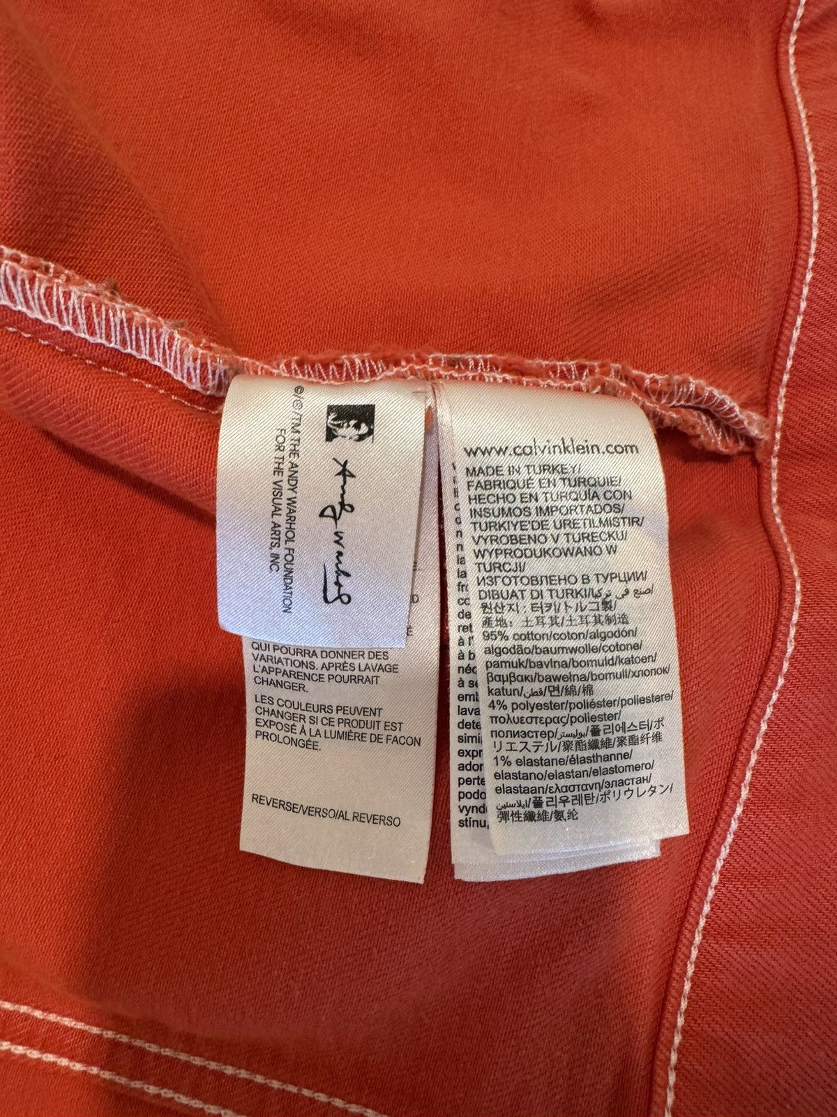 Andy Warhol Raf Simons x Calvin Klein denim jacket Size US L / EU 52-54 / 3 - 4 Thumbnail