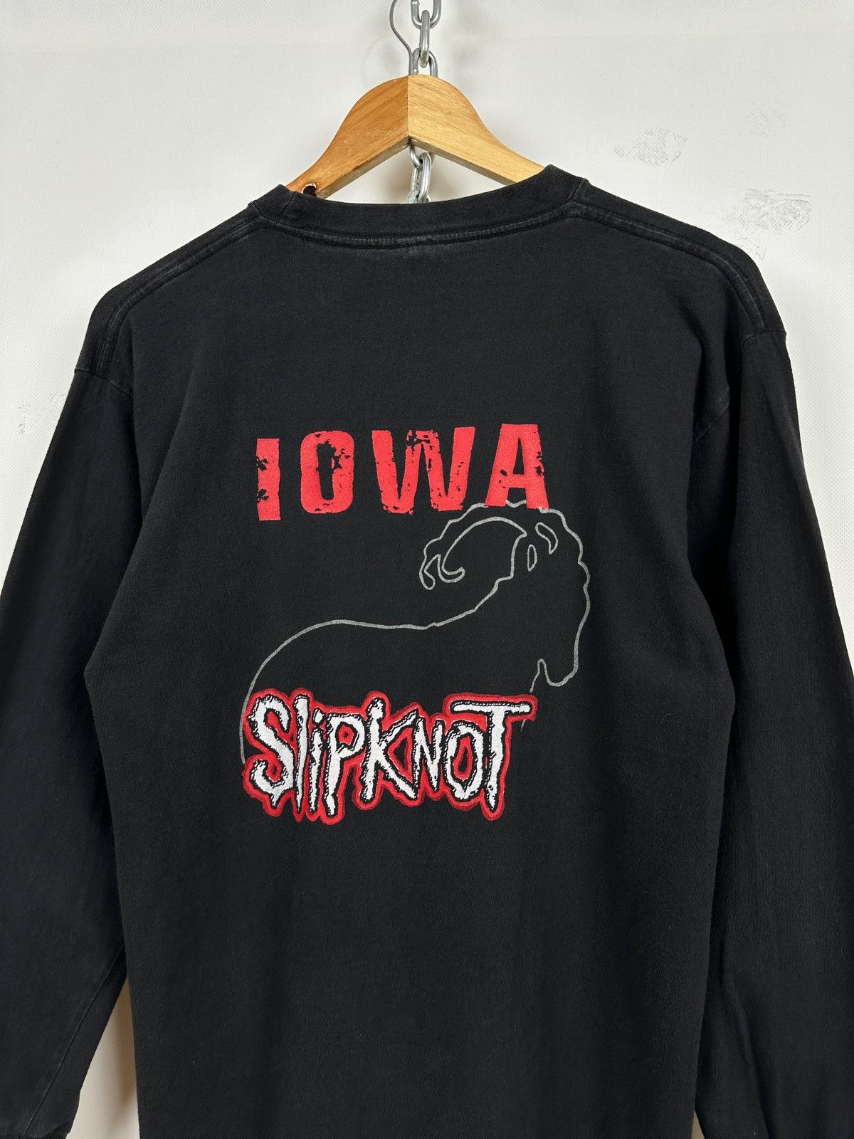 Band Tees Vintage Slipknot Iowa Band Long Sleeve T-Shirt Size US S / EU 44-46 / 1 - 16 Thumbnail