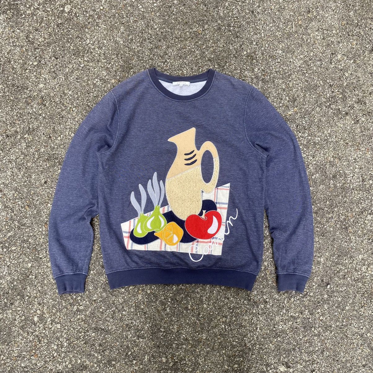 Acne Studios Carven Embroidered Crew Sweatshirt Size US M / EU 48-50 / 2 - 1 Thumbnail