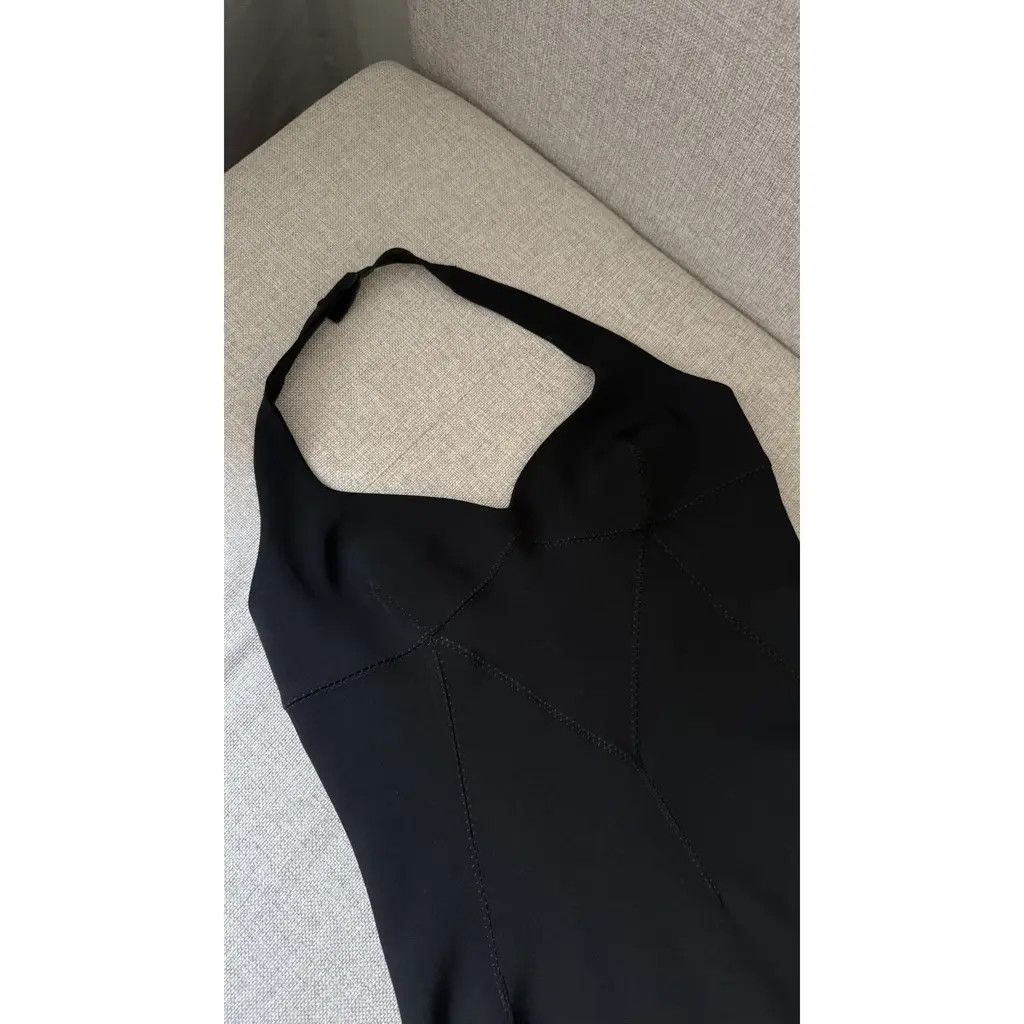 Dolce & Gabbana Dolce & Gabbana Halterneck Mermaid Mini Dress Black IT 44 Size M / US 6-8 / IT 42-44 - 3 Thumbnail
