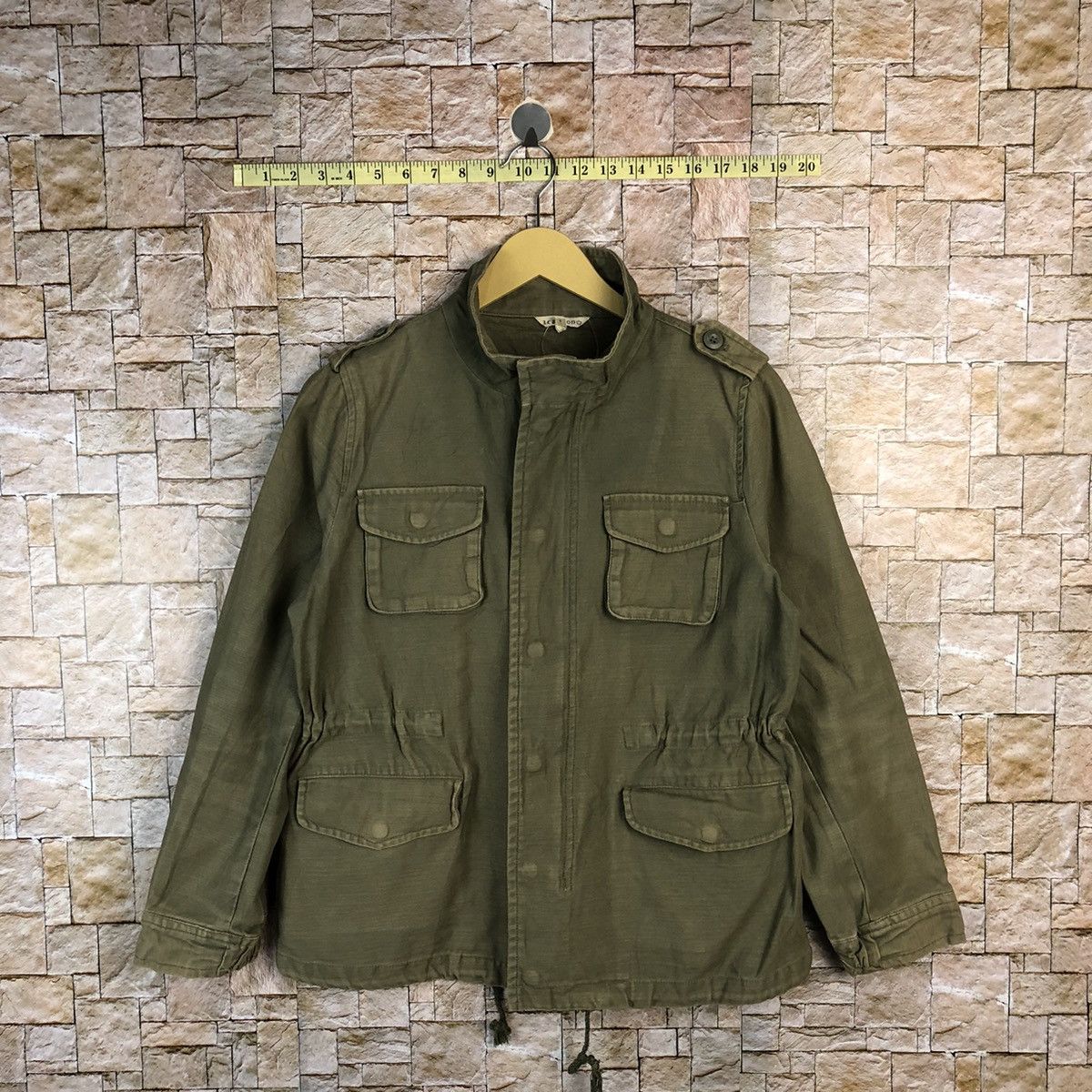 Japanese Brand 3 Can4on Green multipocket military army jacket #A533 Size US M / EU 48-50 / 2 - 1 Thumbnail
